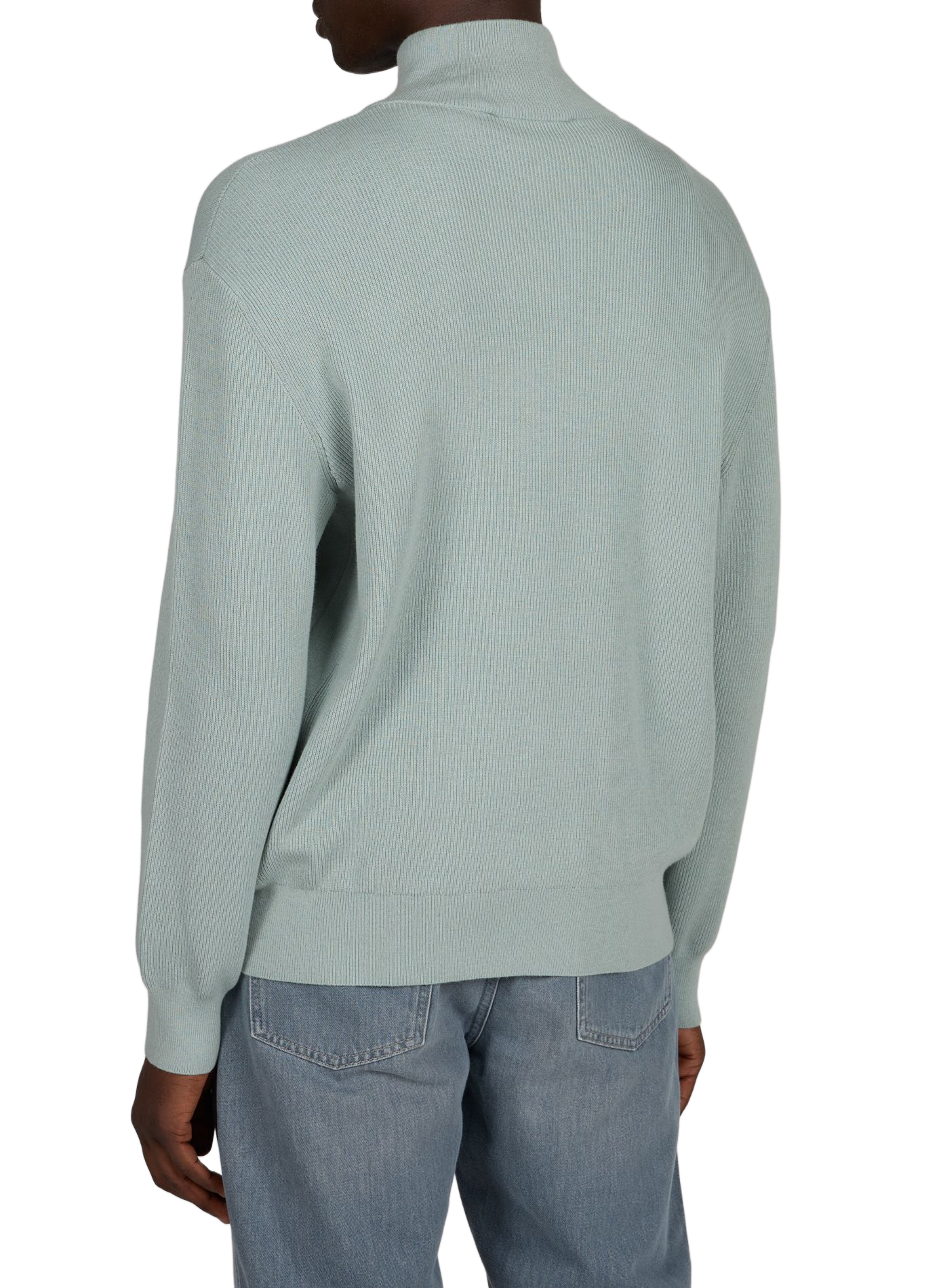 Pull oversize en coton laine et cachemire CLOSED Bleu