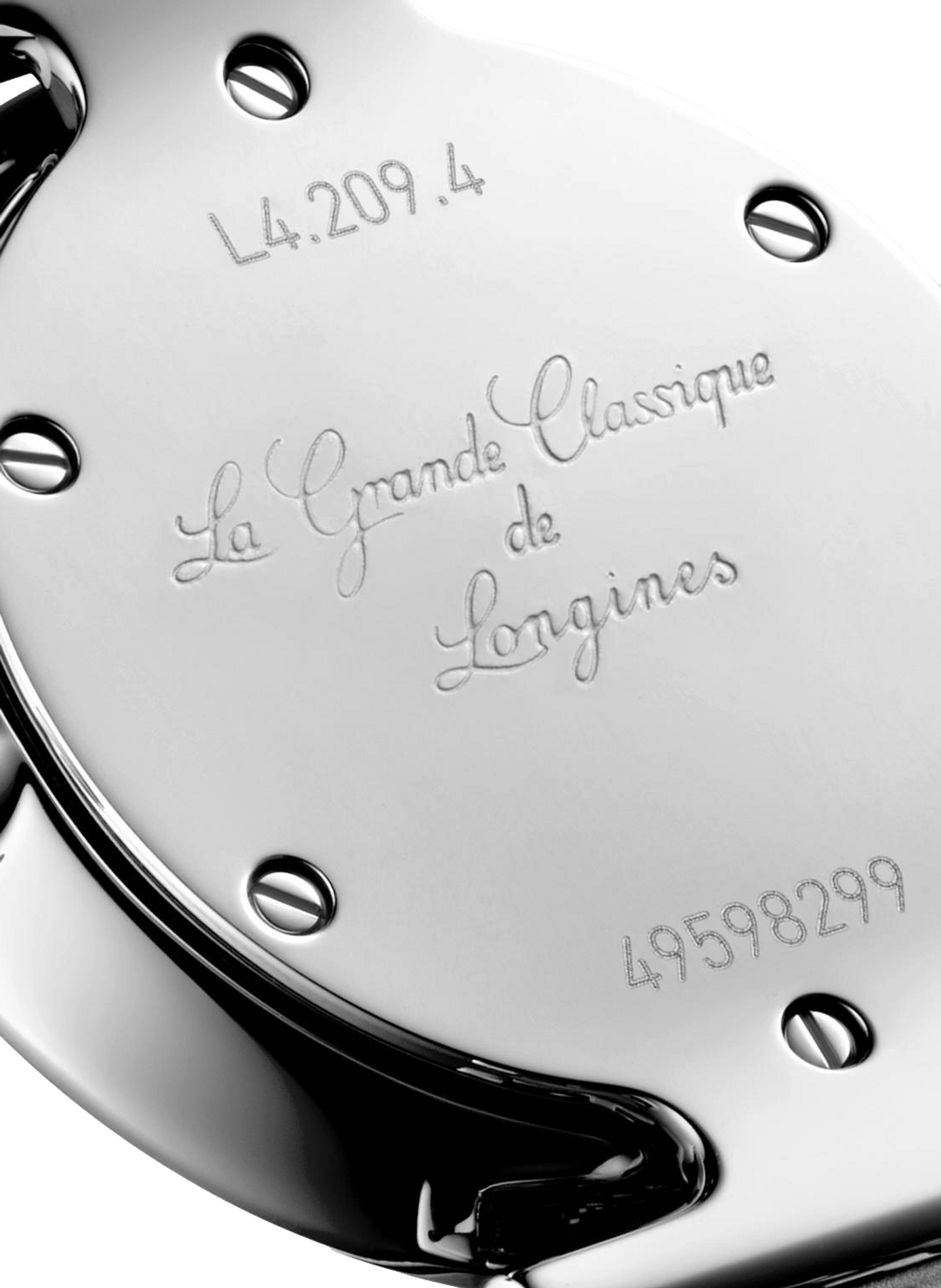 Montre quartz La Grande Classique en acier inoxydable LONGINES Blanc