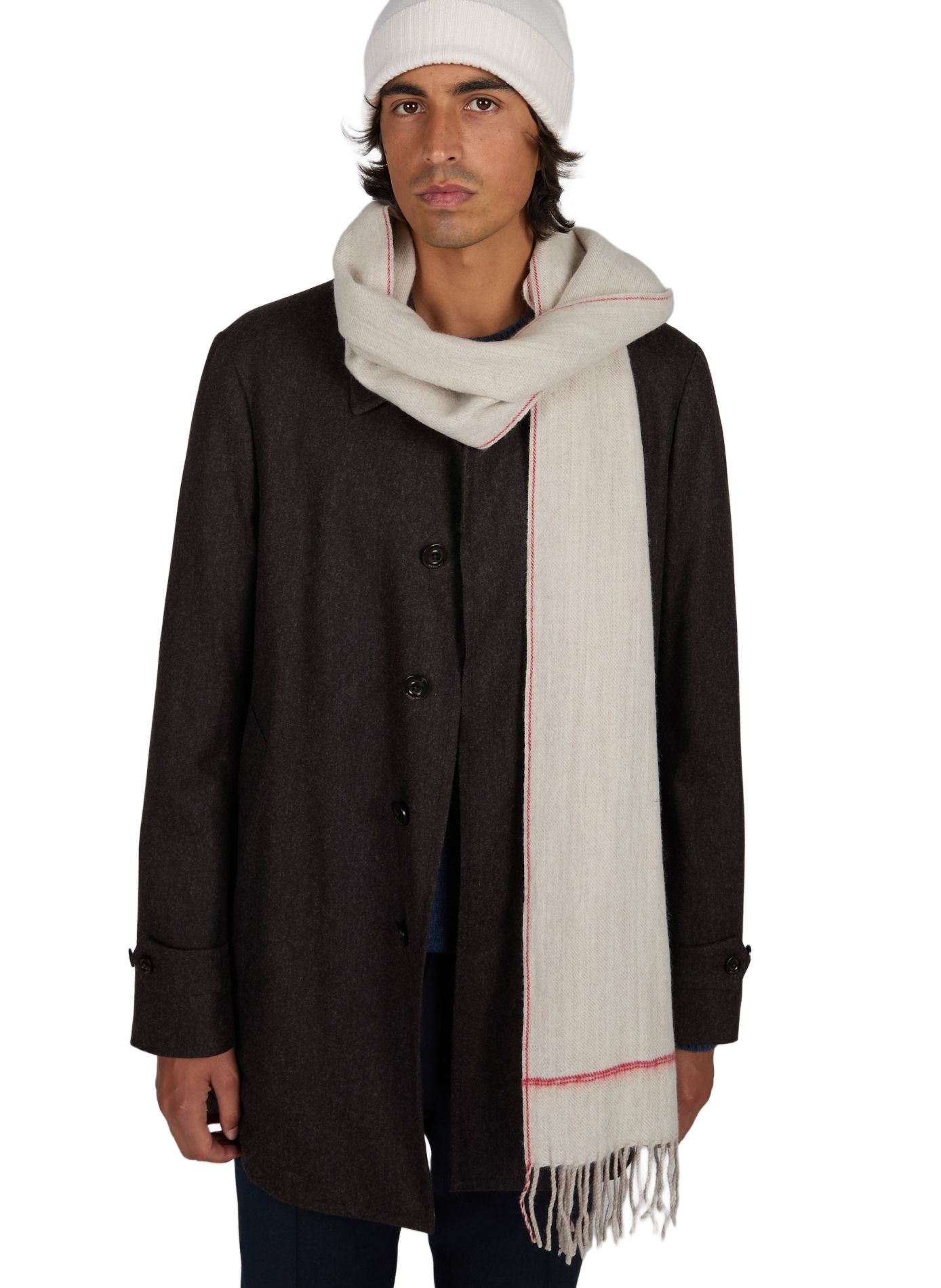 Wool scarf MOISMONT Beige