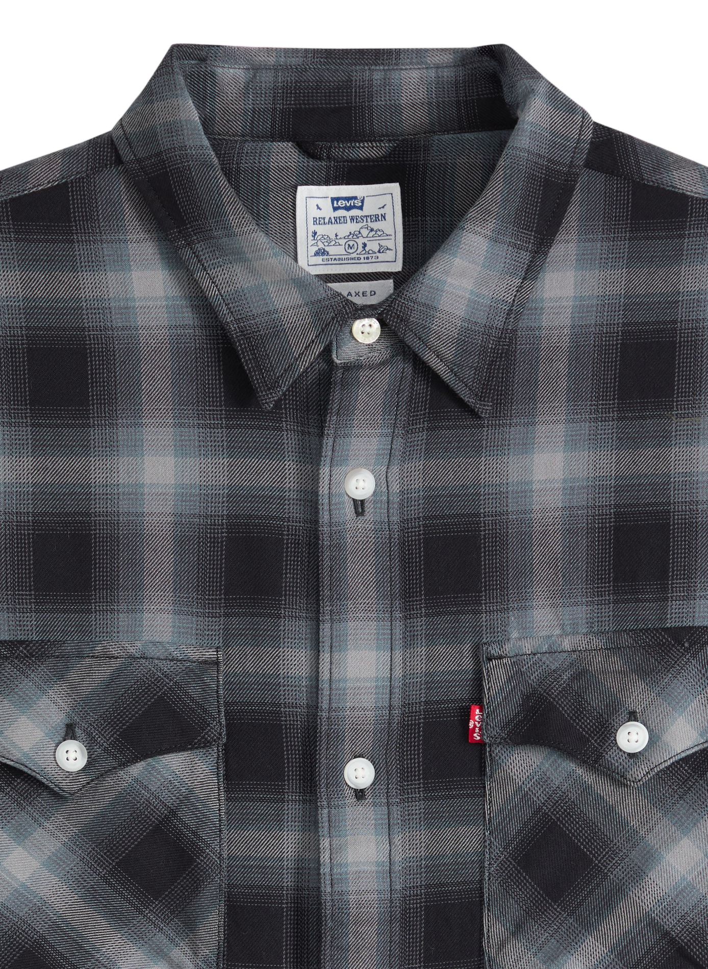 Striped cotton Shirt LEVI'S Black