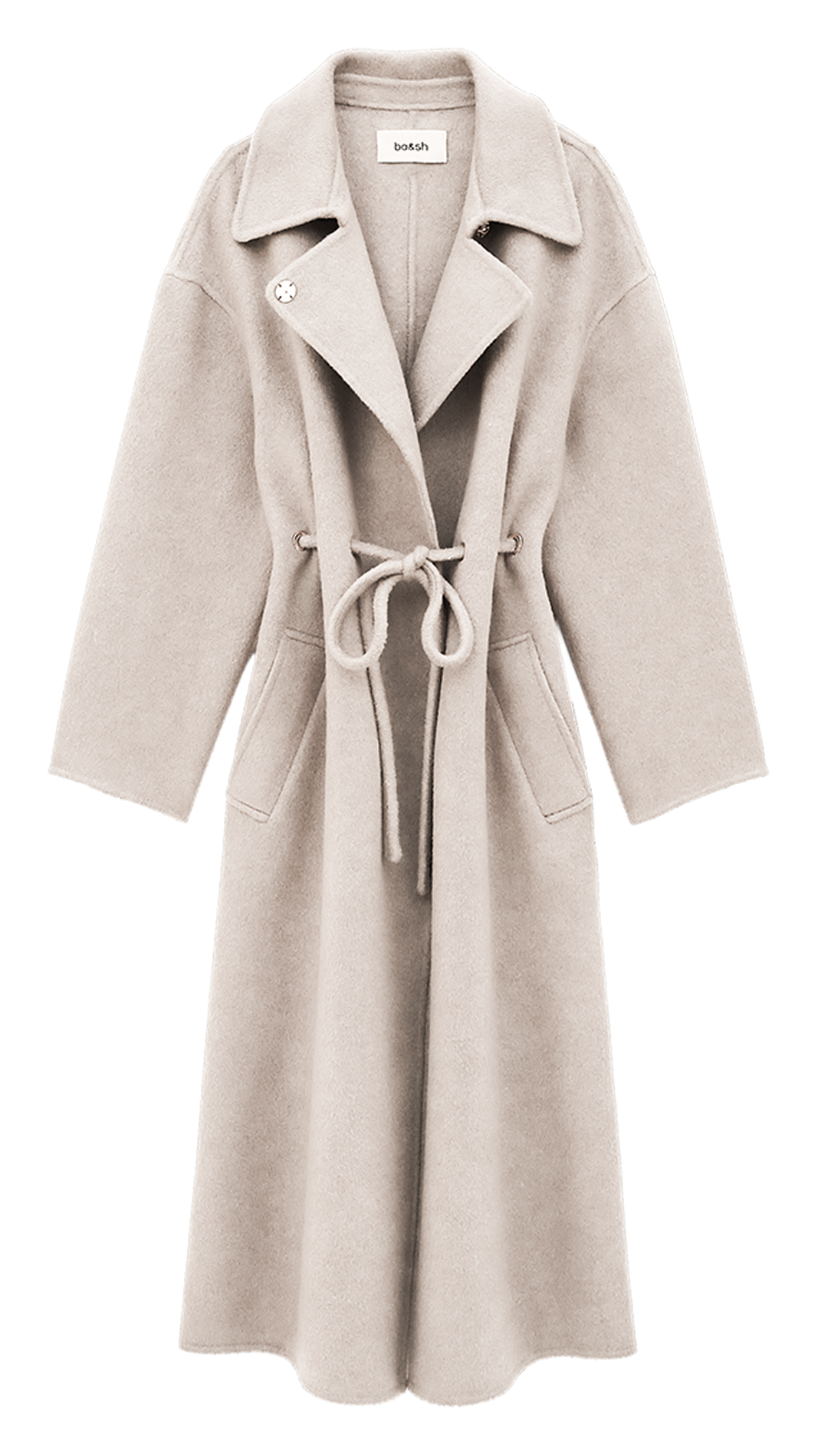 Getailleerde jas van gemengde wol Kate BA&SH Beige