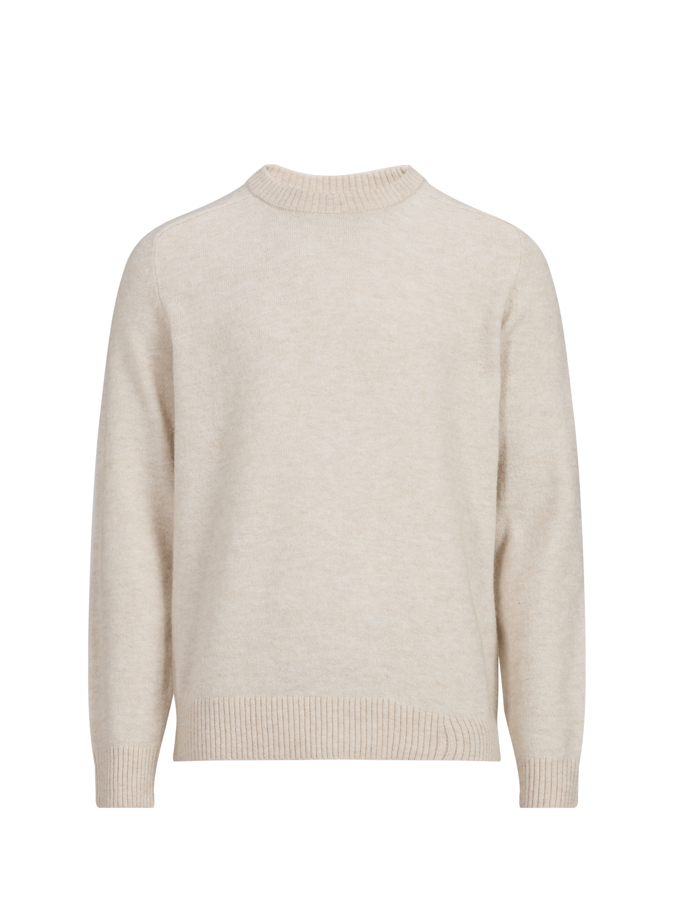Cotton-blend jumper SELECTED Beige
