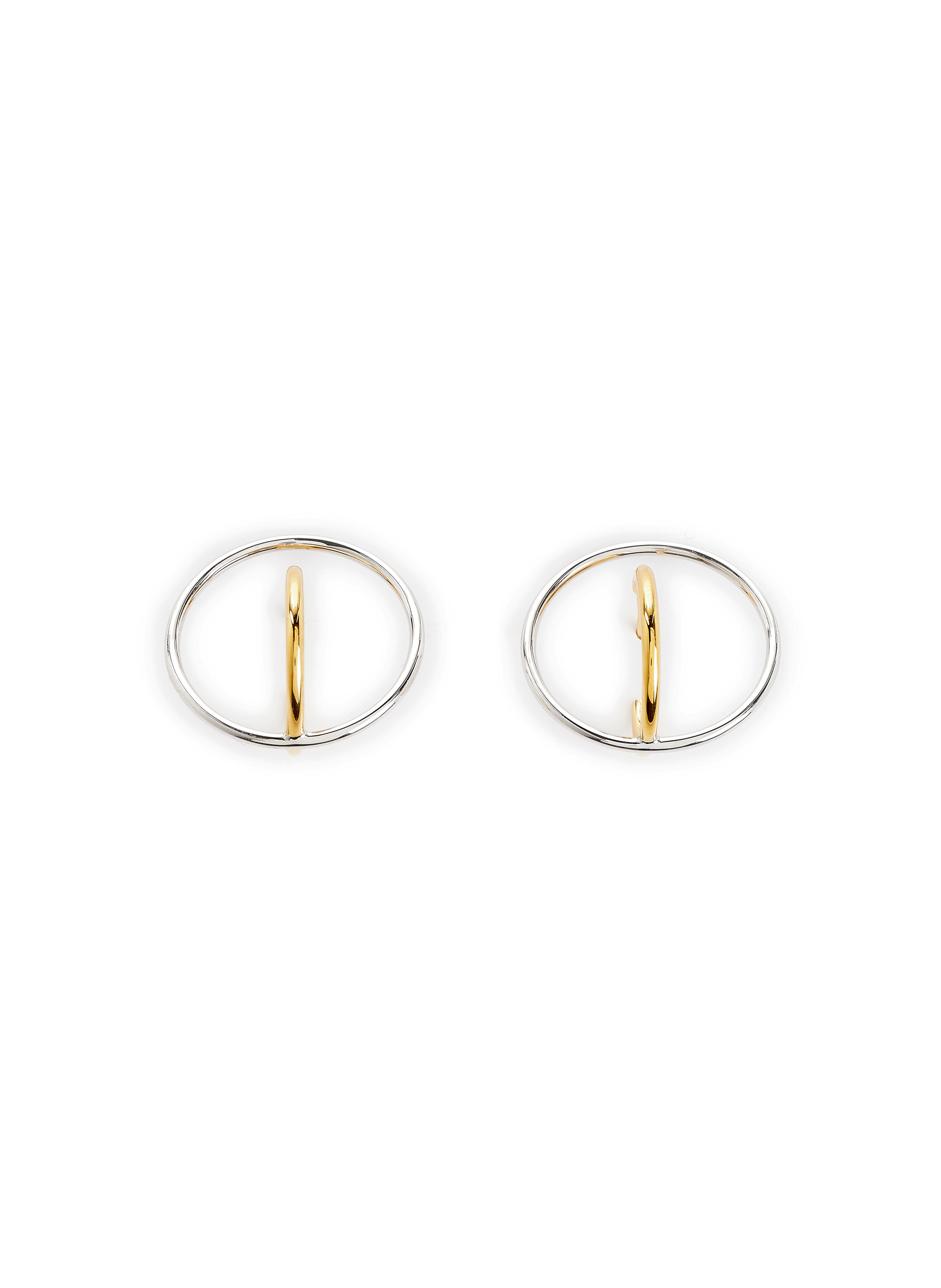 CHARLOTTE CHESNAIS Boucles d'oreille Saturn small Multicolore