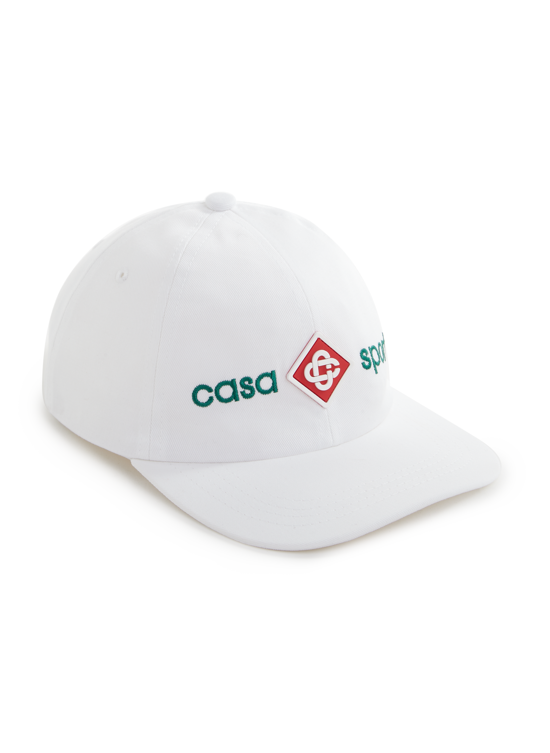 Casa Sport cotton cap CASABLANCA PARIS White