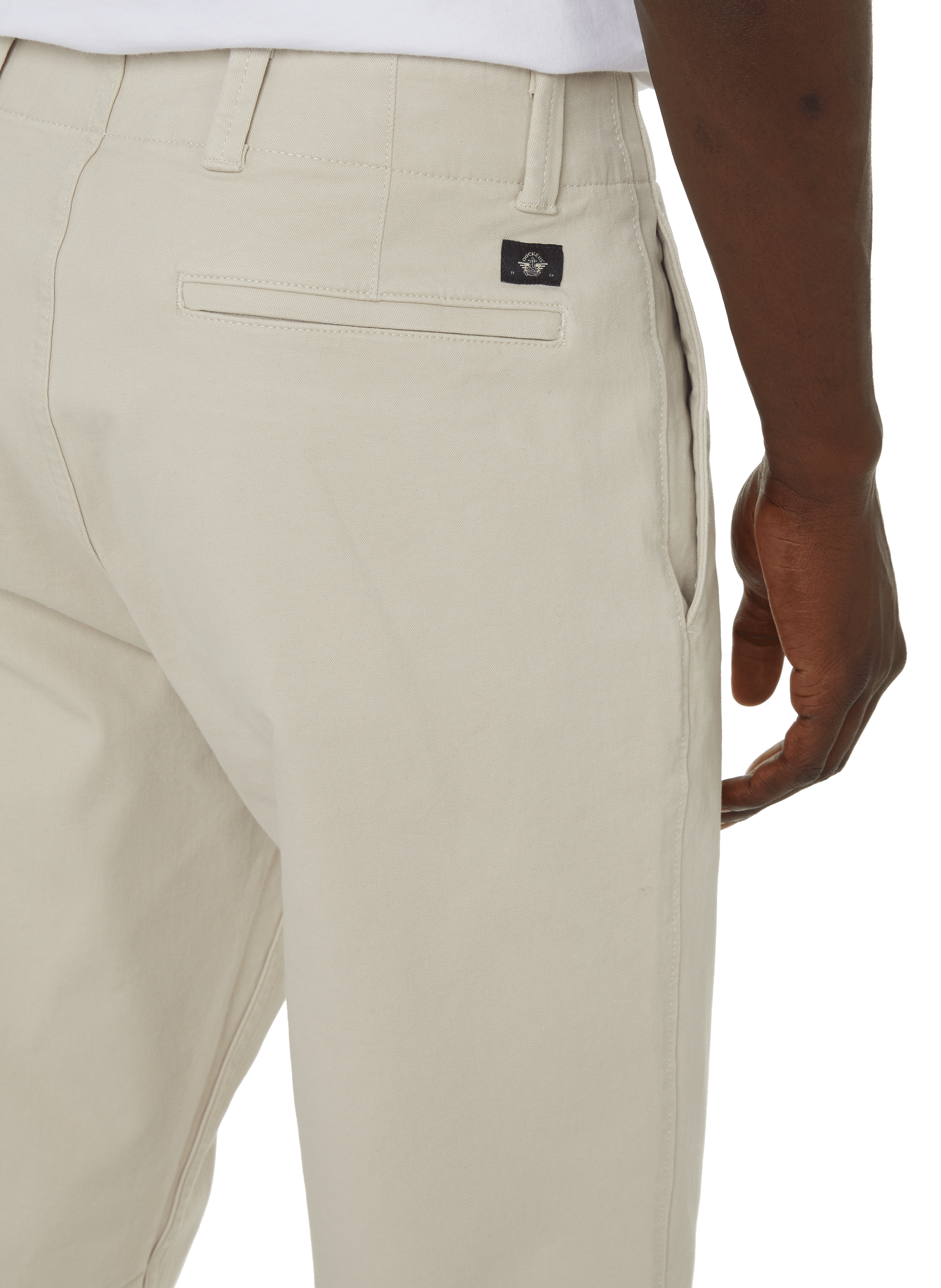 Slim-fit cotton trousers DOCKERS White