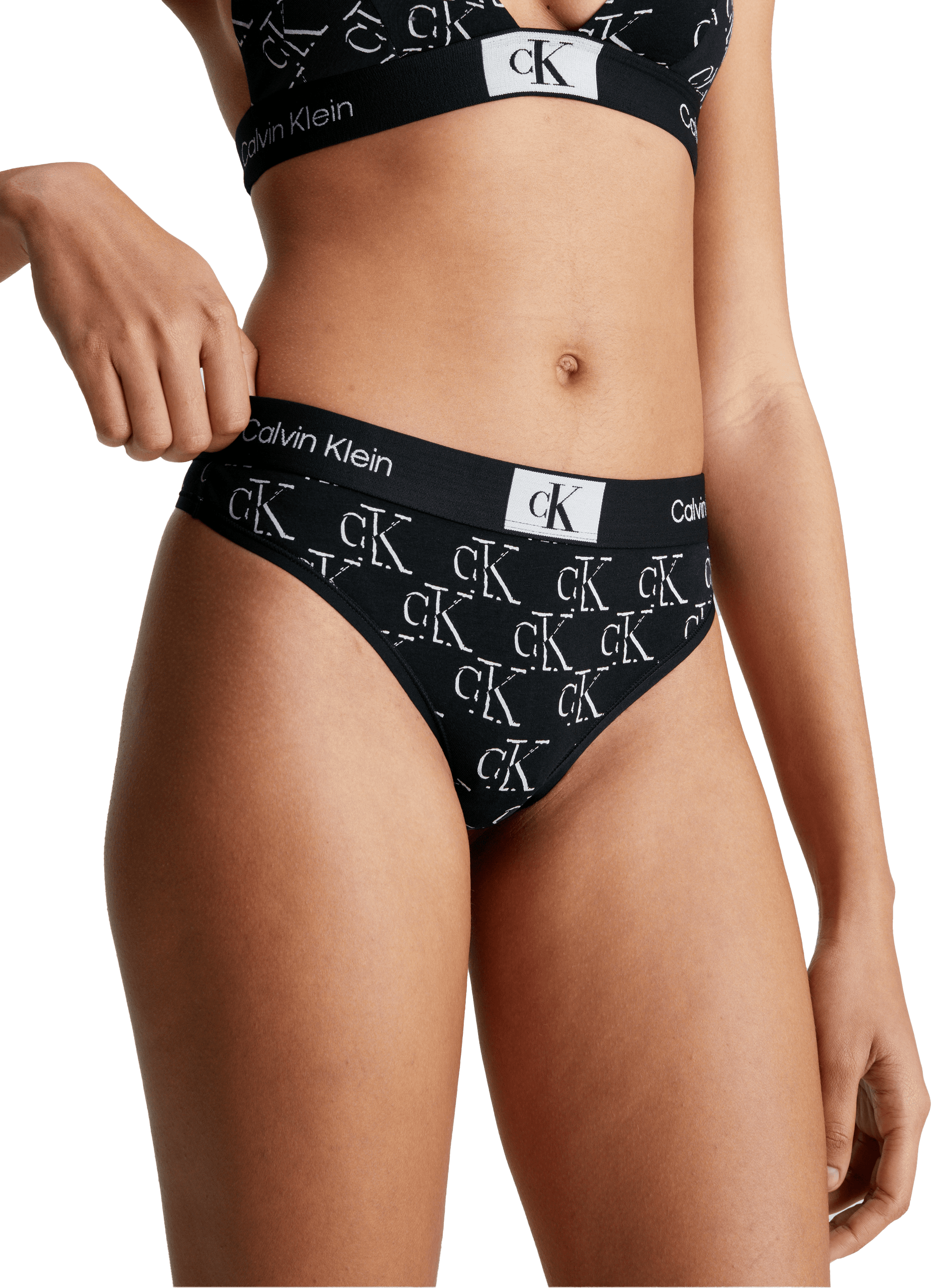 String logotypé CALVIN KLEIN Noir