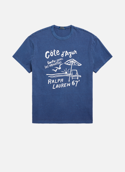 Spot-print cotton T-shirt POLO RALPH LAUREN