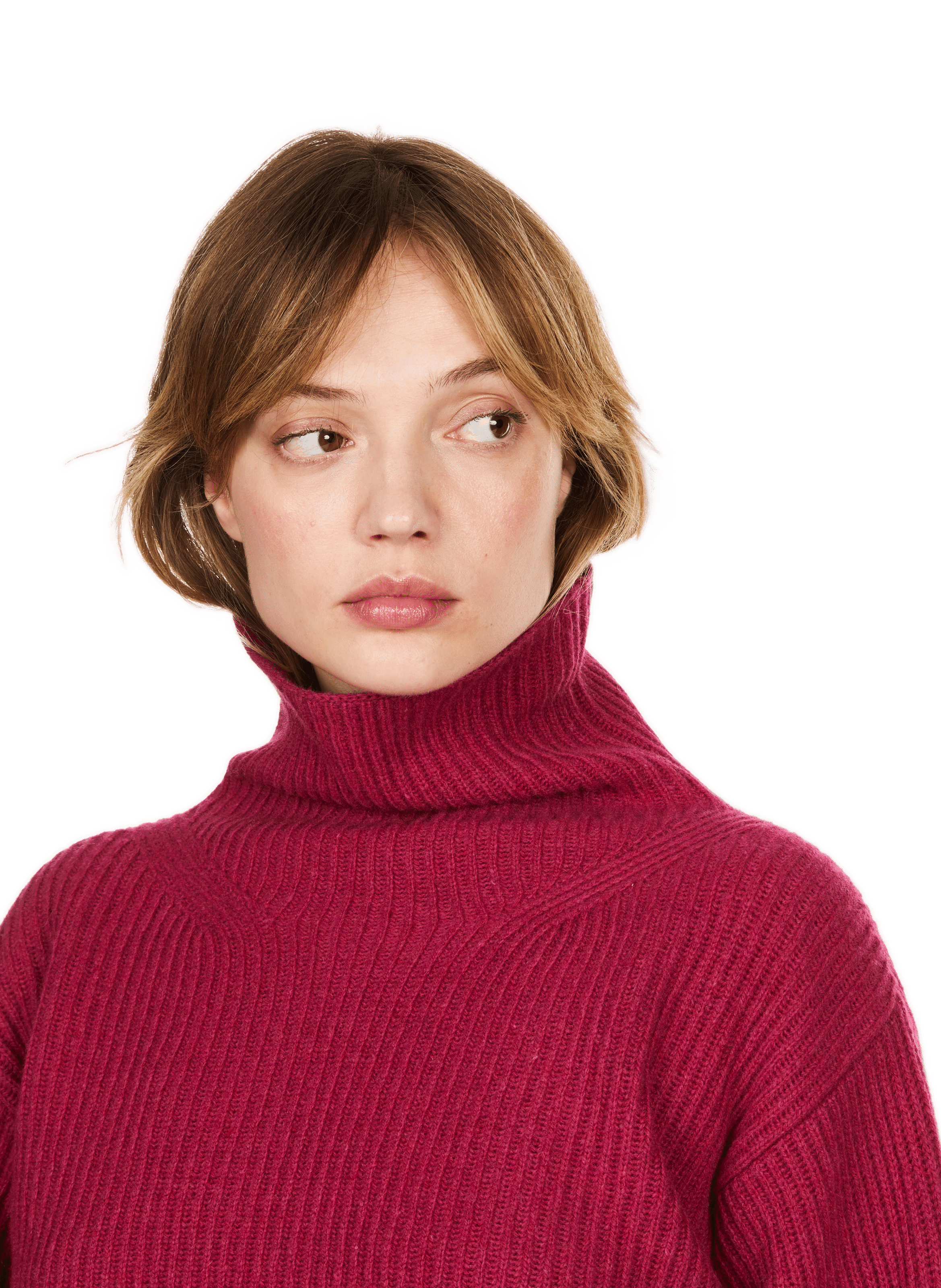 Pull en laine Seran SAISON 1865 Rose