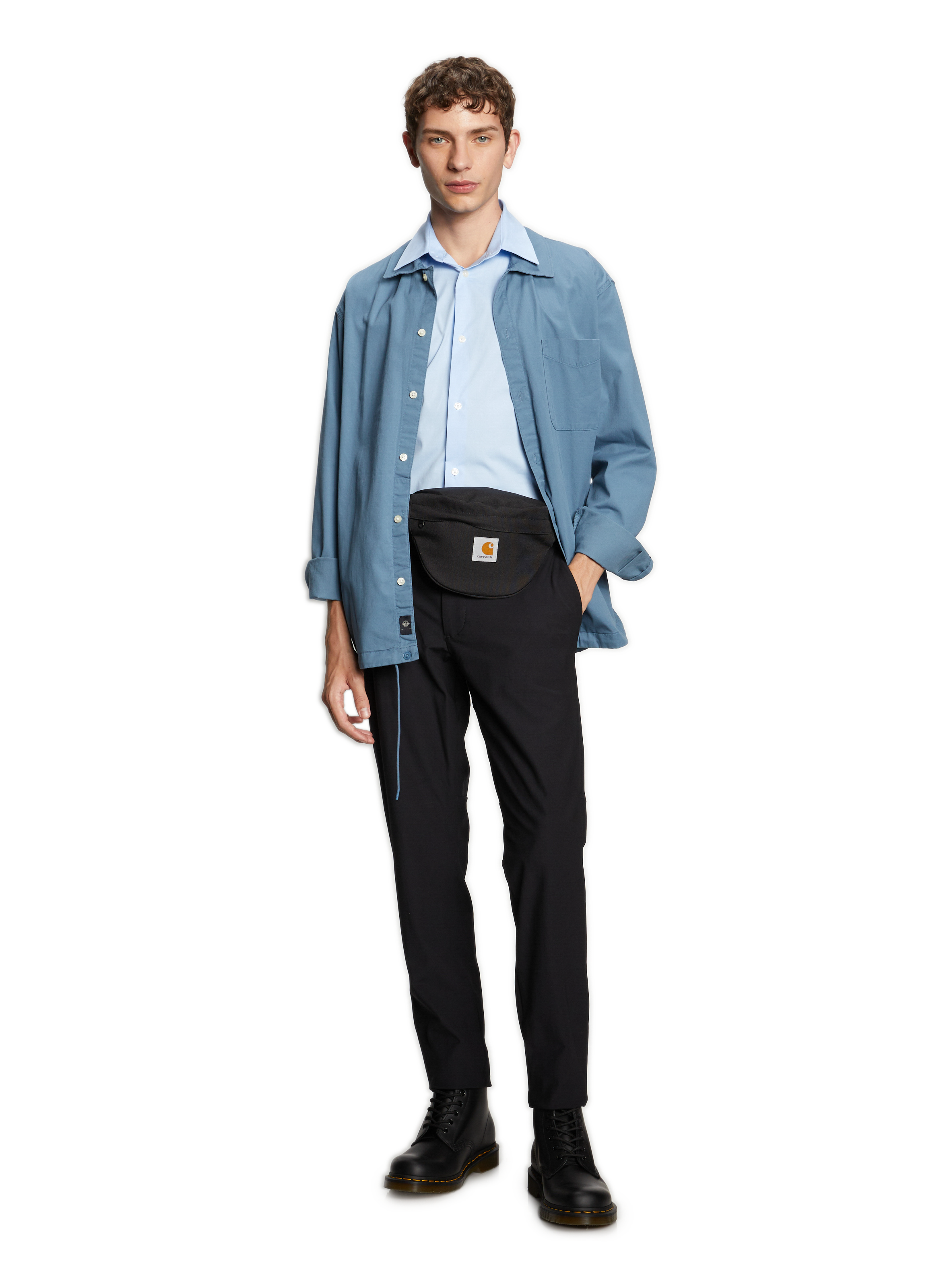 Bedford slim-fit cotton trousers DOCKERS Black