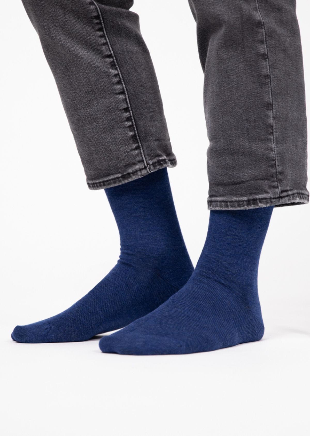 Chaussettes en bambou BILLYBELT Bleu