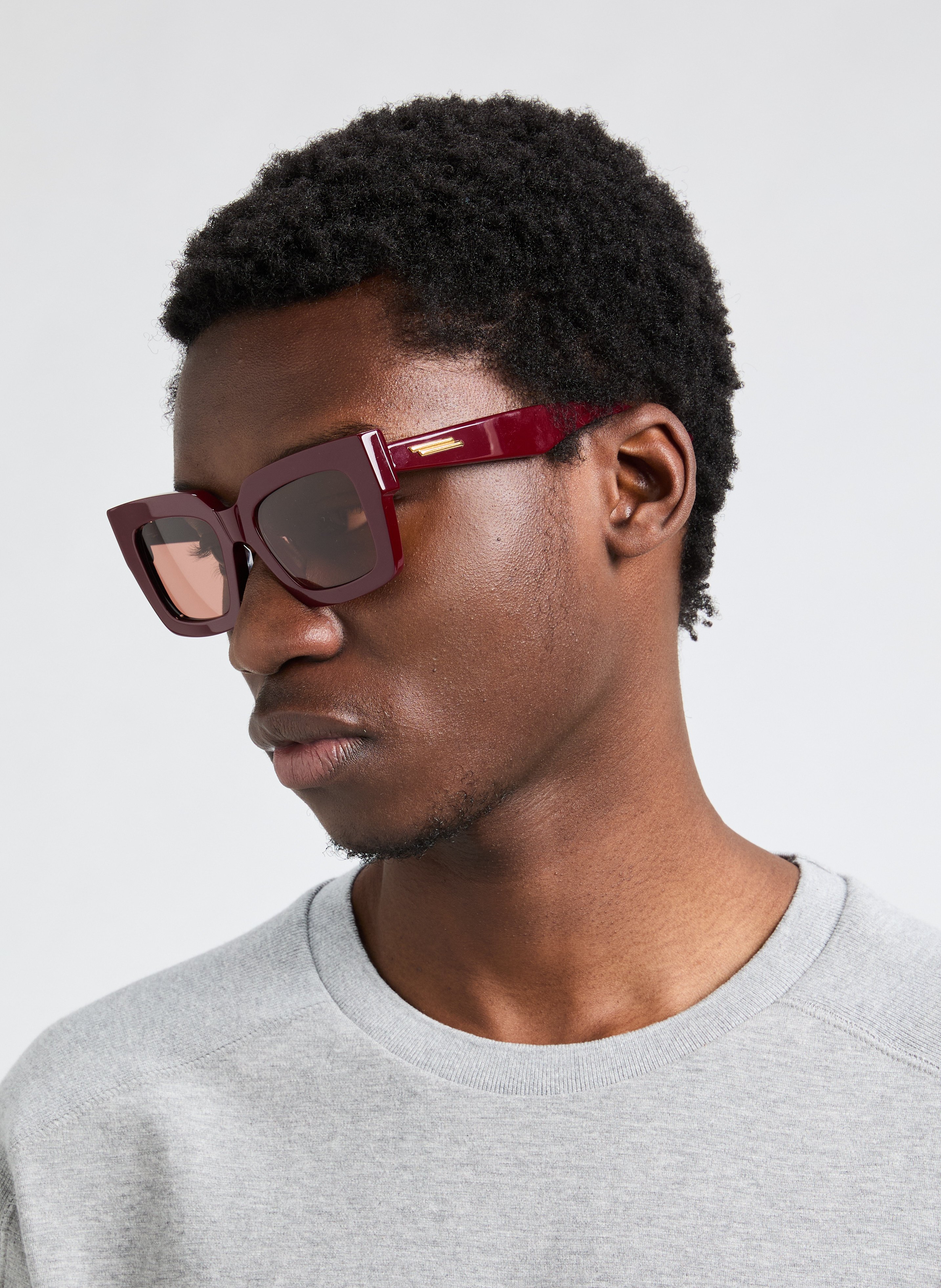 T-shirt with stripes THOM BROWNE Grey