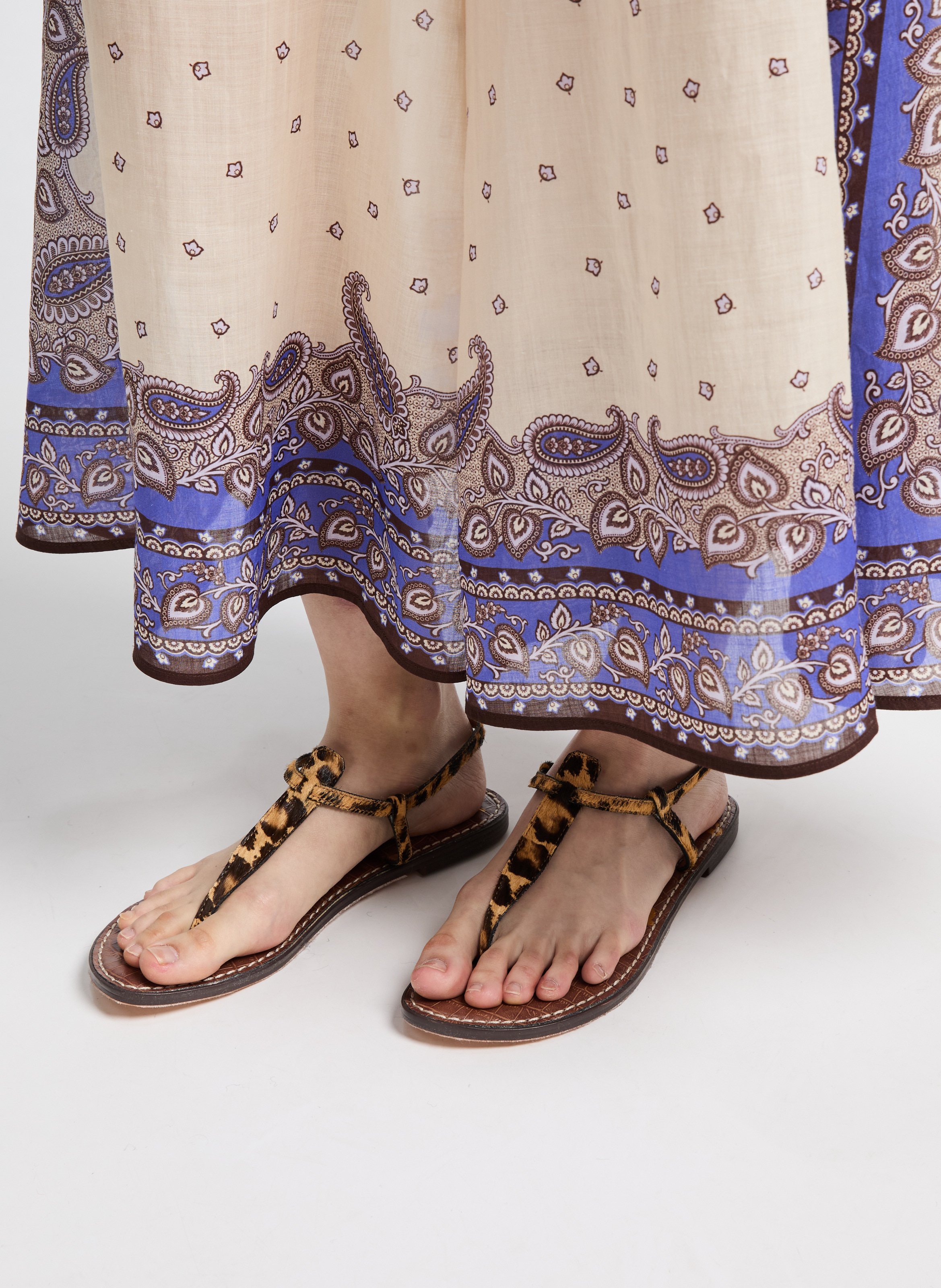 Jupe-culotte Maxine en ramie ZIMMERMANN Violet