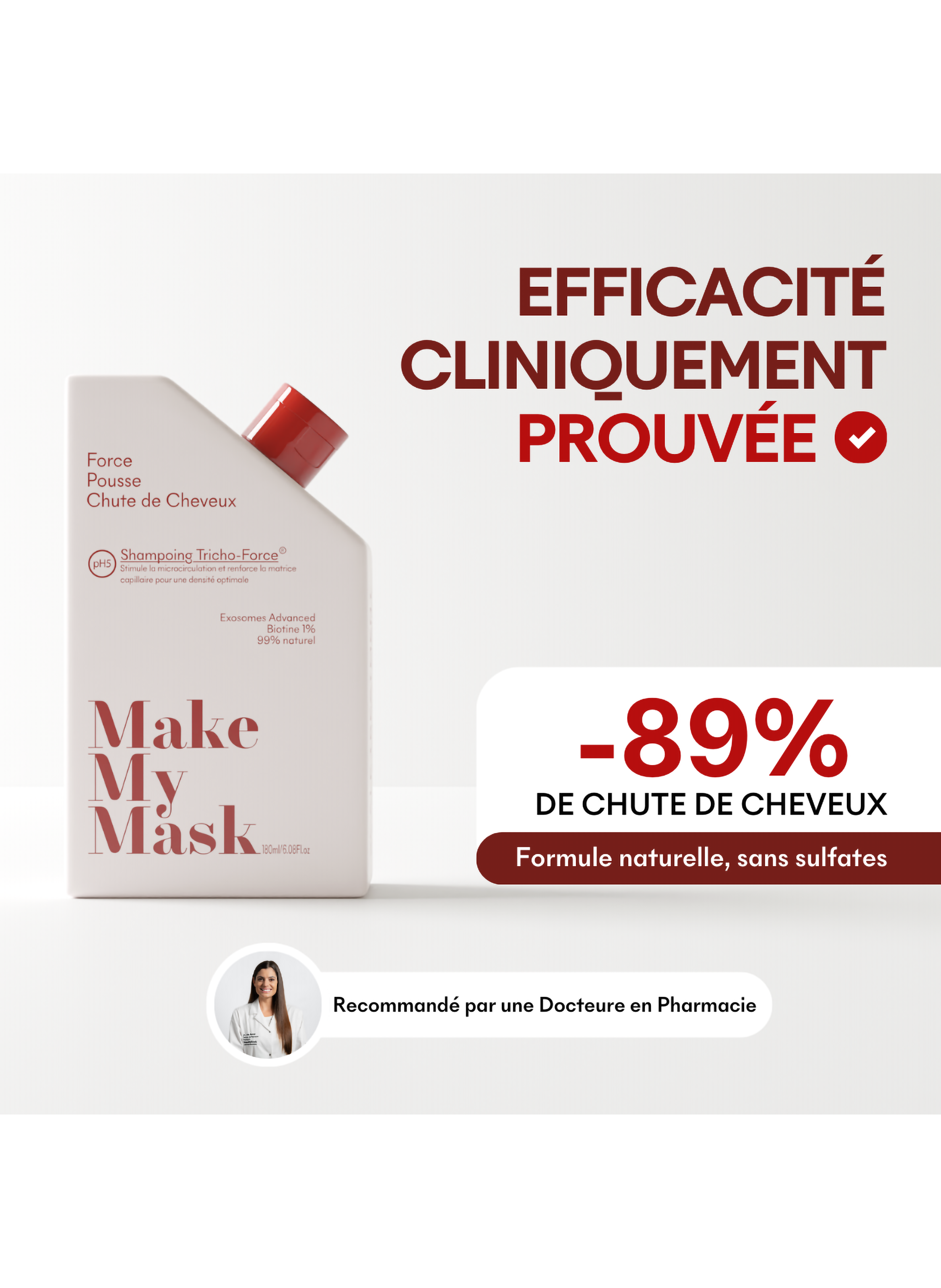 Tricho-Force Shampoo MAKE MY MASK No color