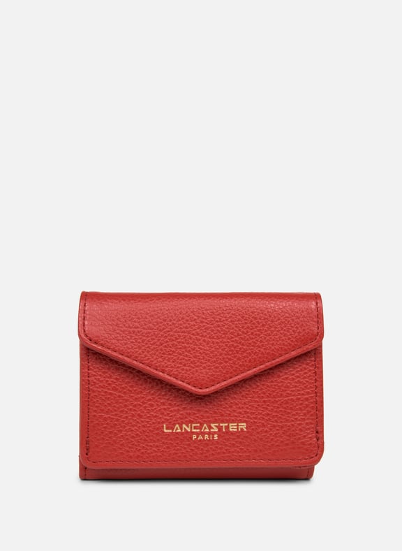 Mini back to back wallet - Dune Red by LANCASTER LANCASTER Mini back to back wallet - Dune Red