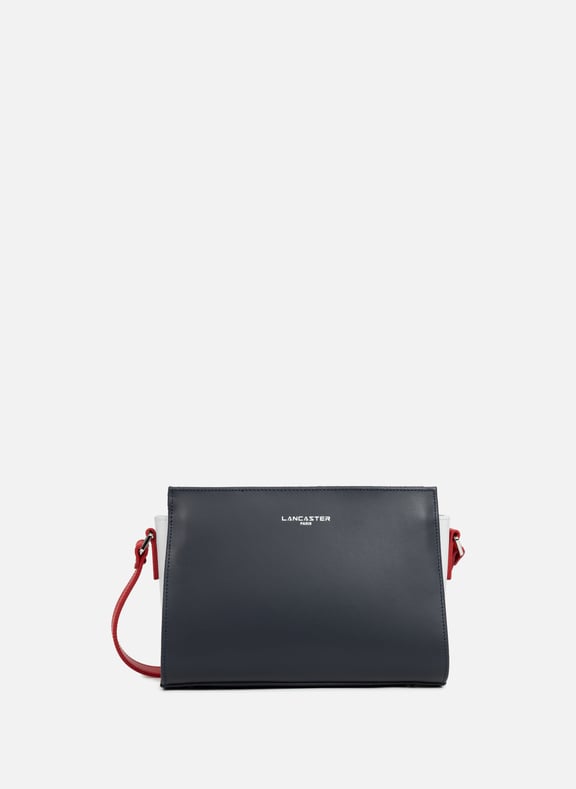 Petit sac trotteur - smooth Bleu by LANCASTER LANCASTER Petit sac trotteur - smooth Bleu