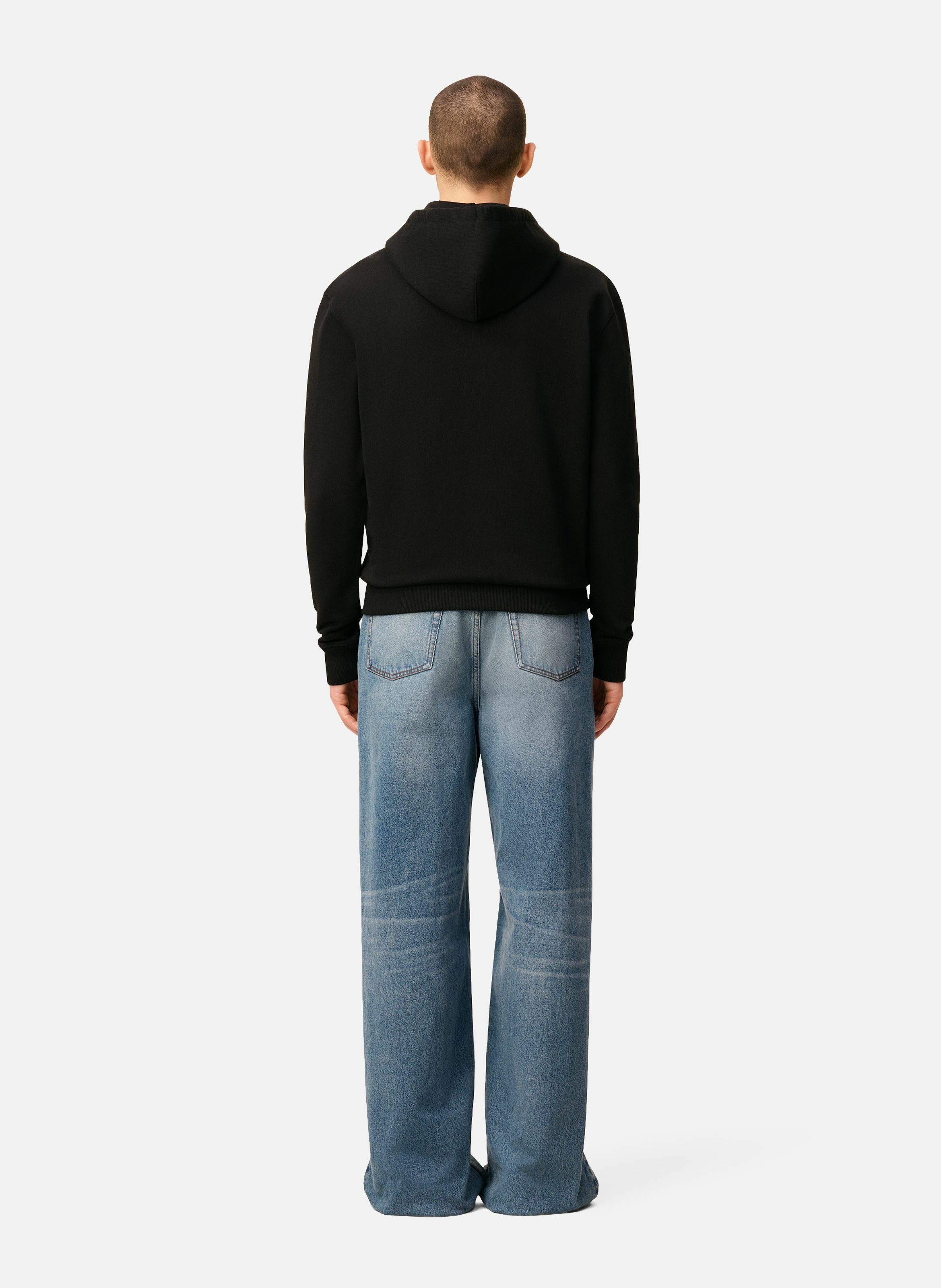 Hoodie zippé ami de coeur rouge unisexe AMI PARIS Noir