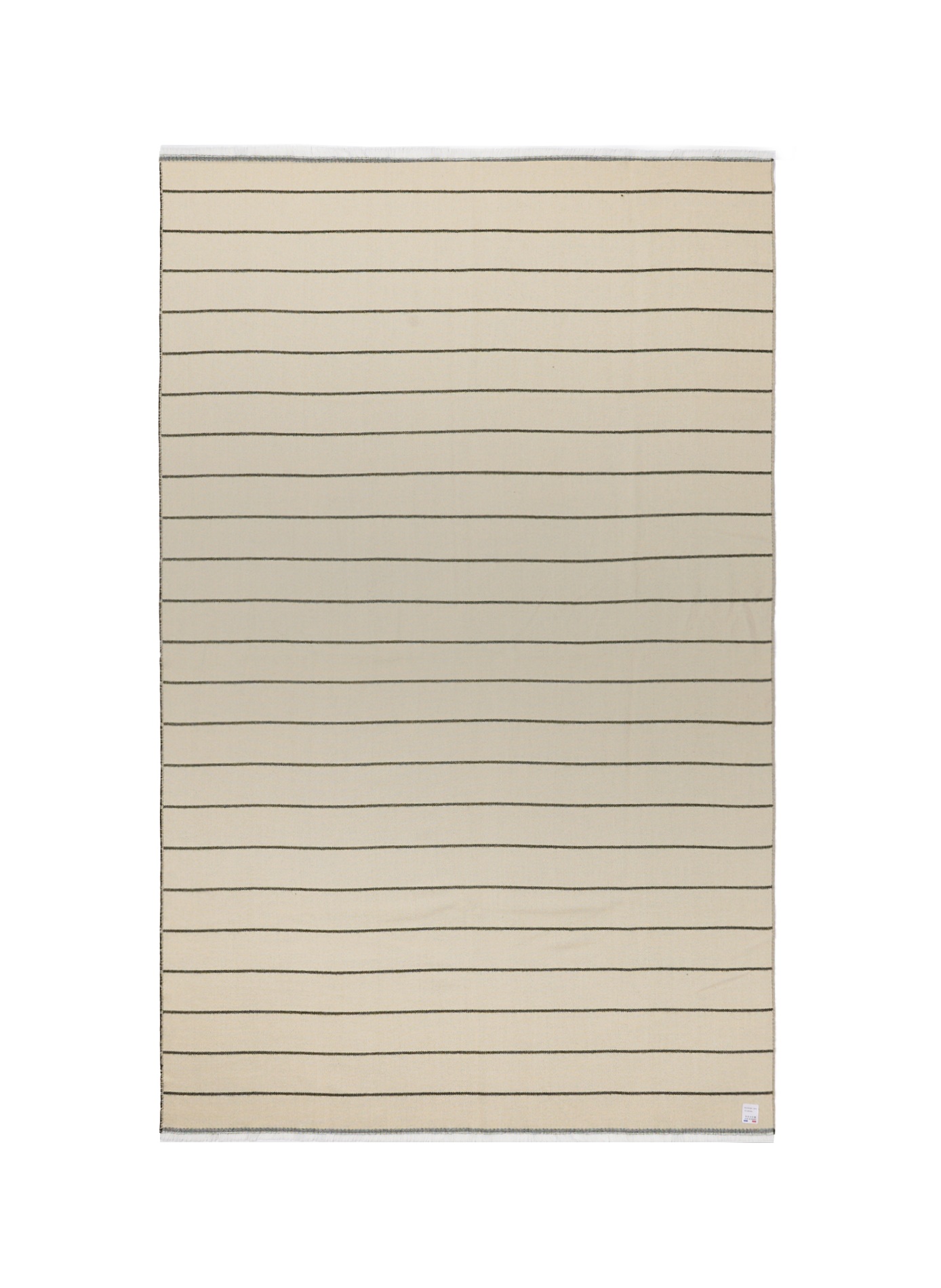 Plaid à motif rayé AU PRINTEMPS PARIS Vert