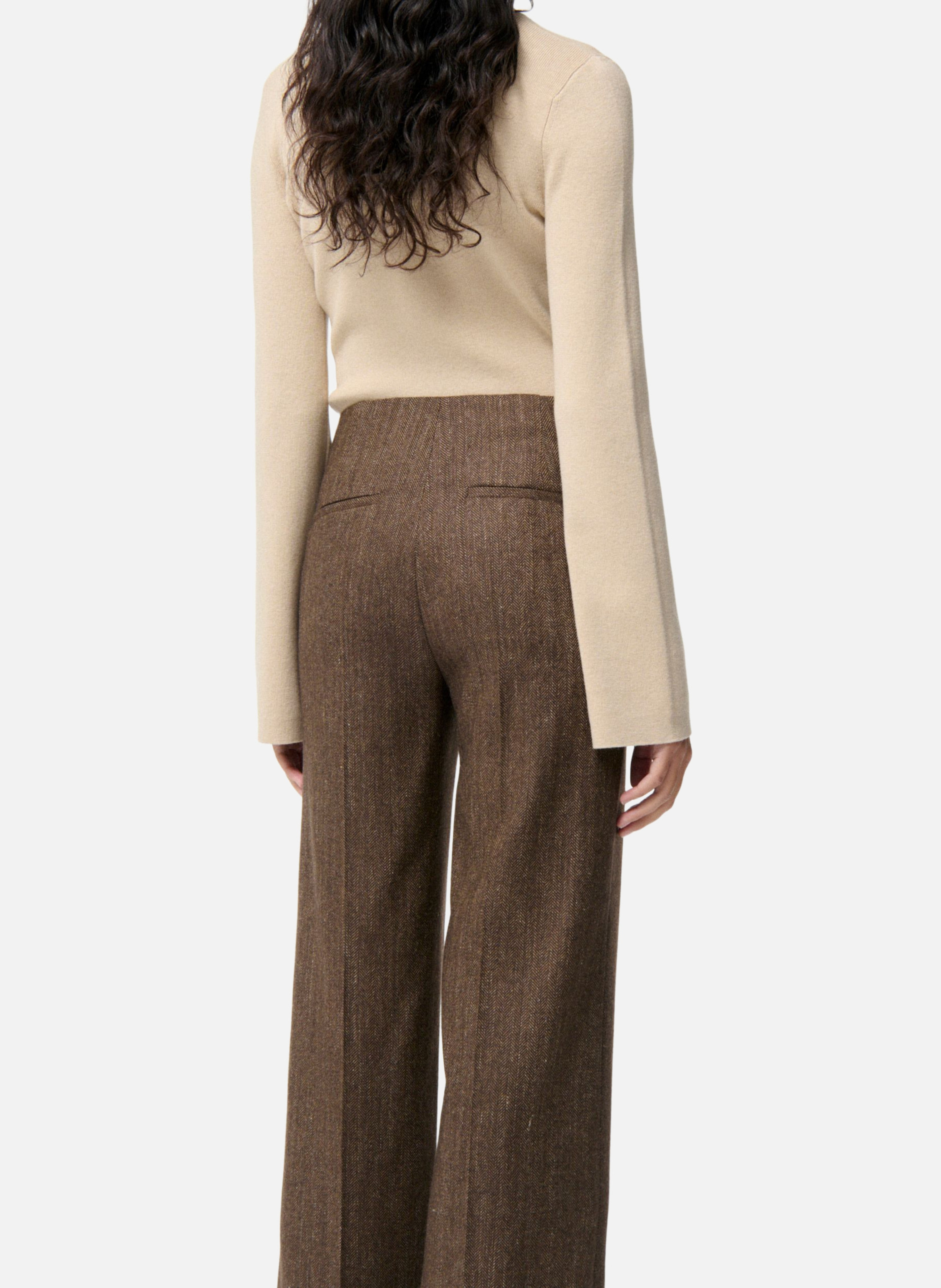 Pantalon faru VANESSA BRUNO Marron