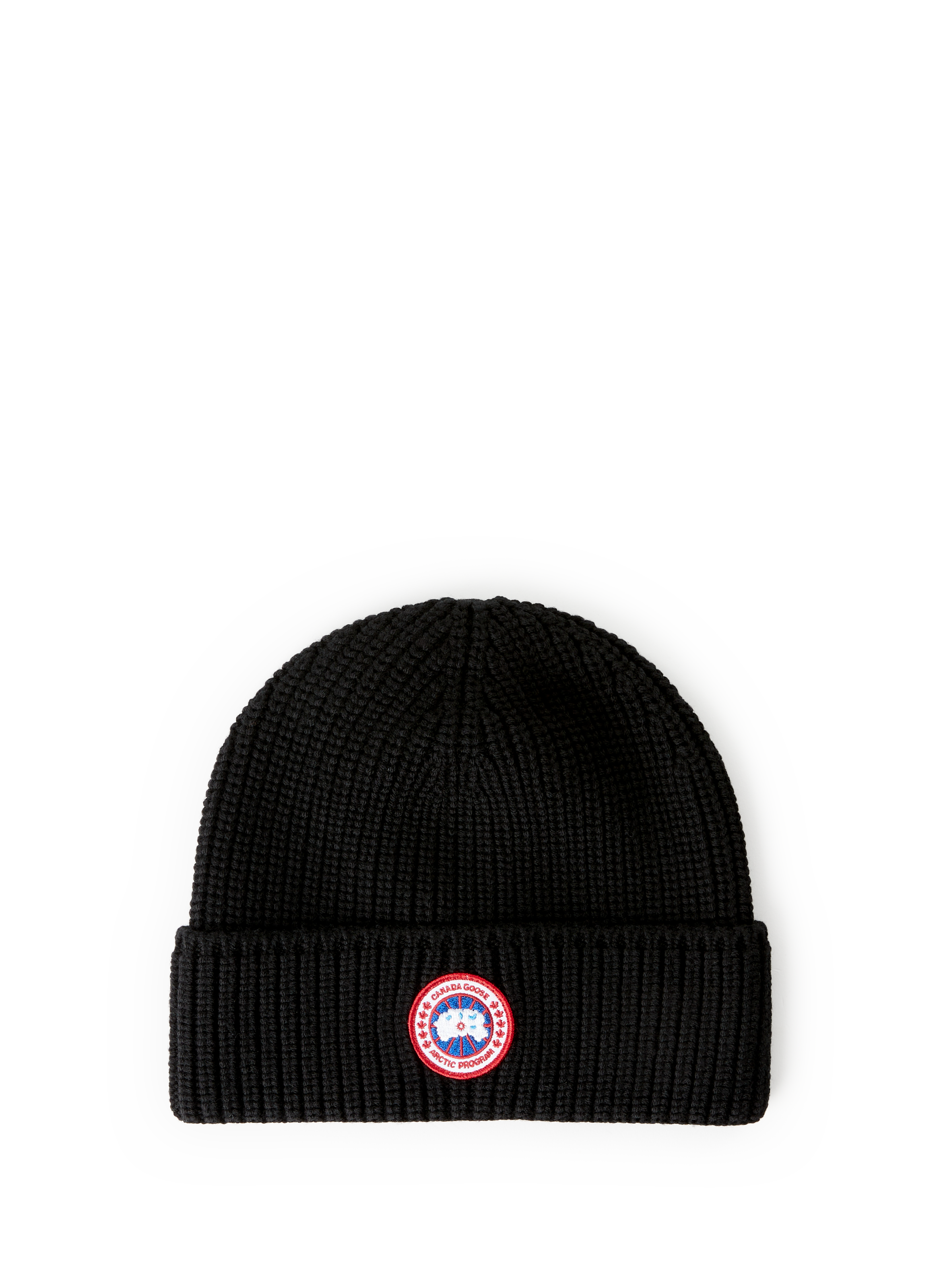 CANADA GOOSE Logo beanie Grey