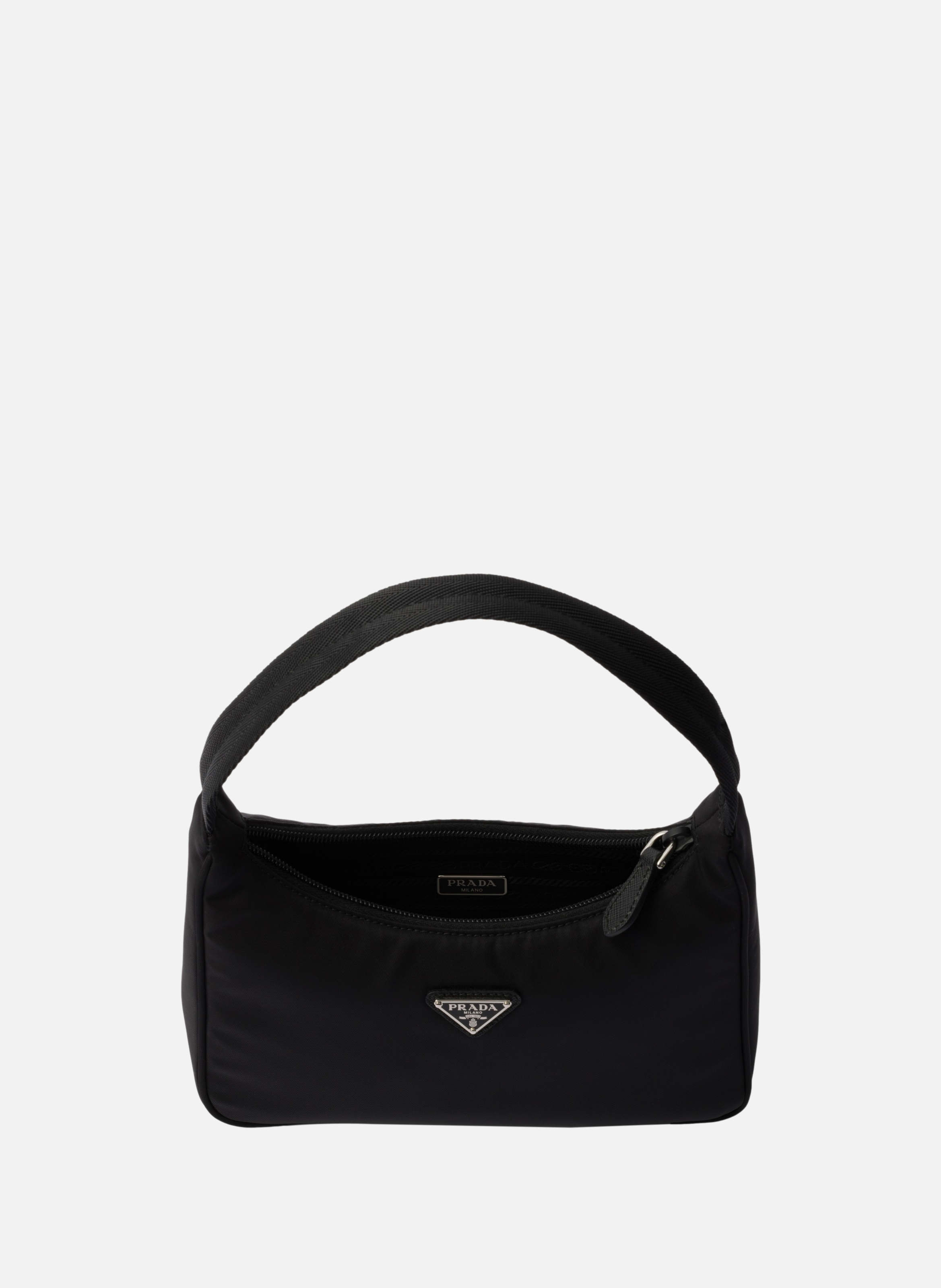 Mini sac re-edition 2000 en re-nylon PRADA Noir