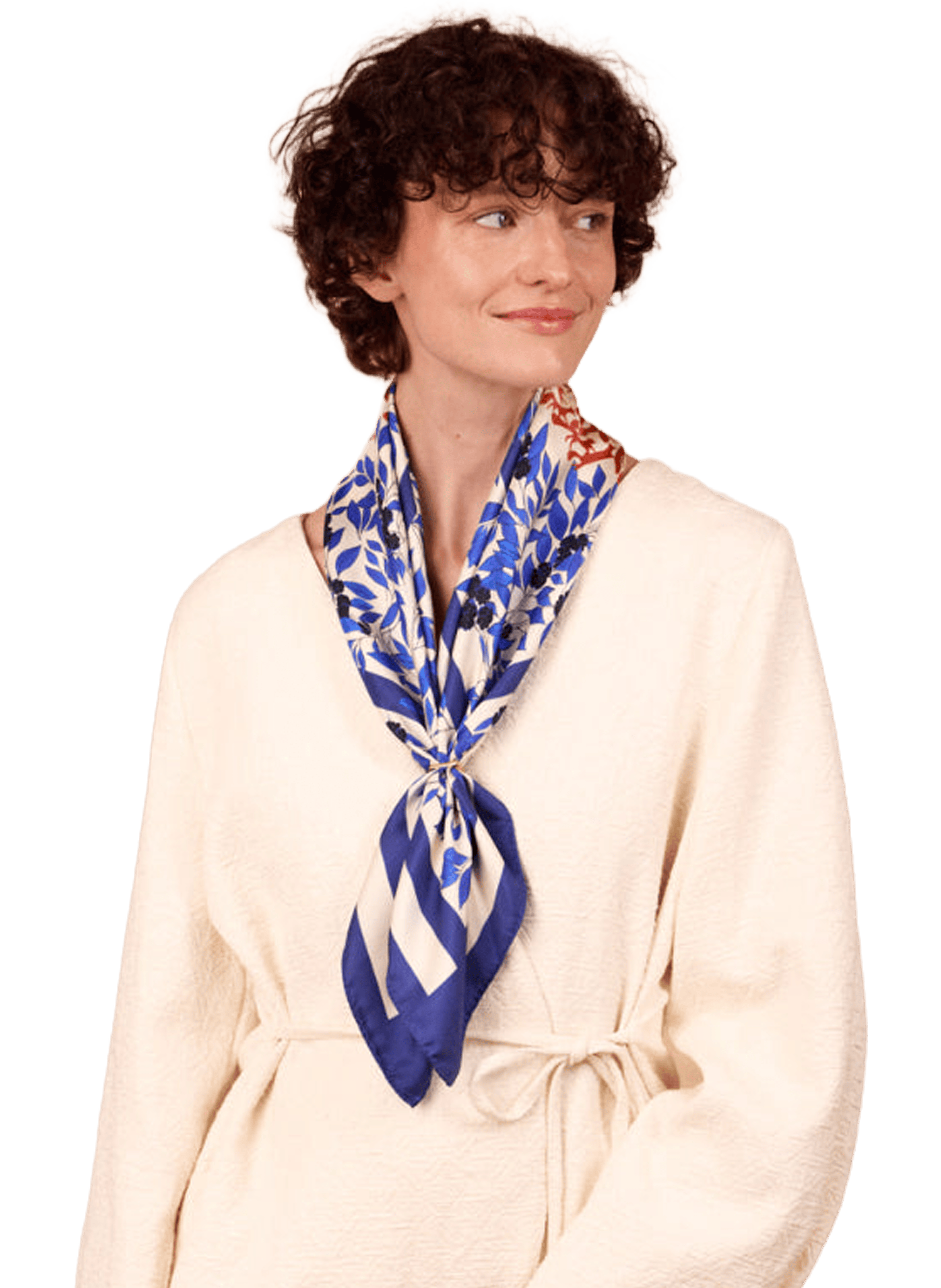 PETITJEAN PARIS Silk scarf Multicolour