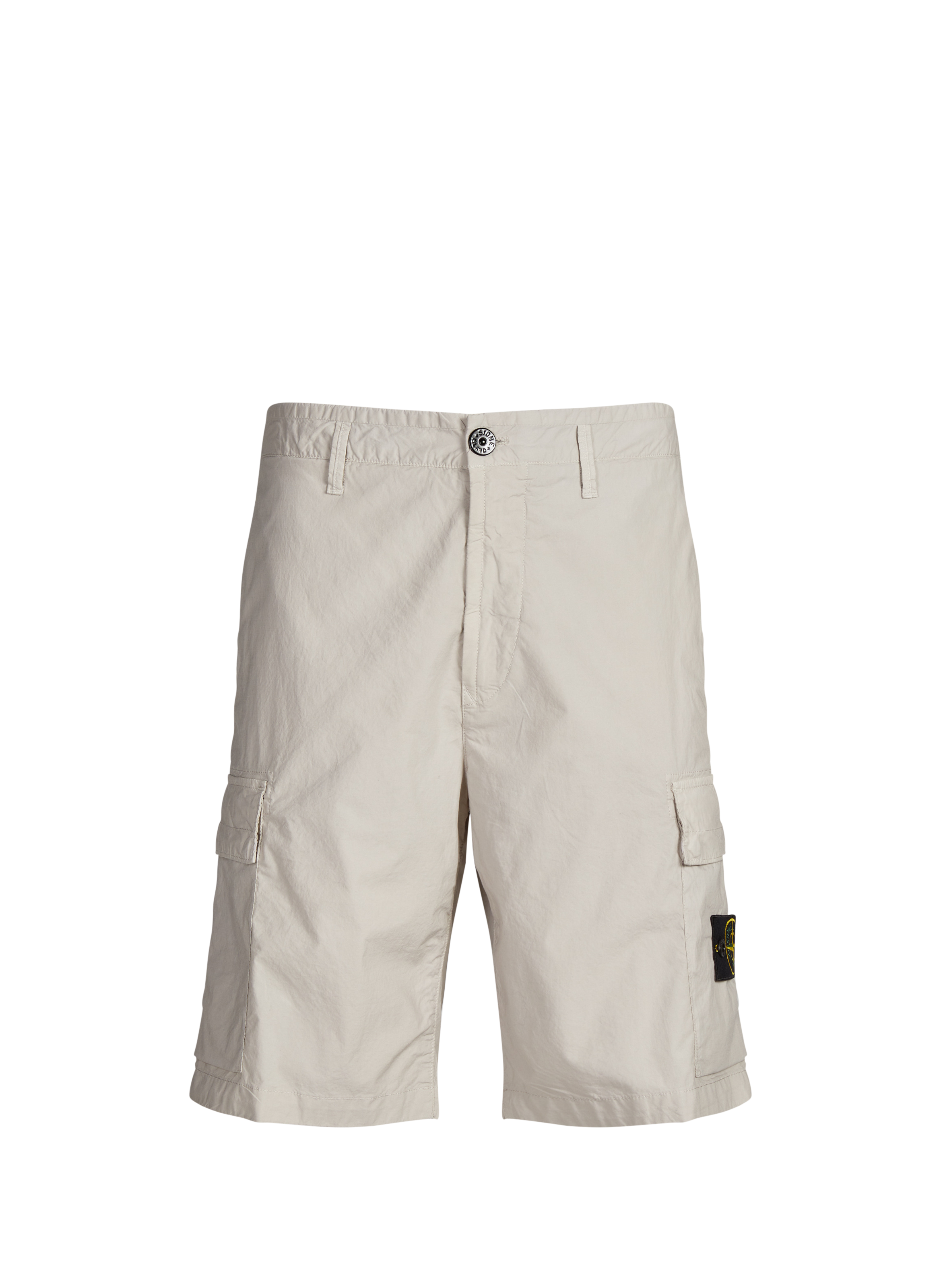 Bermuda en coton mélangé STONE ISLAND Gris