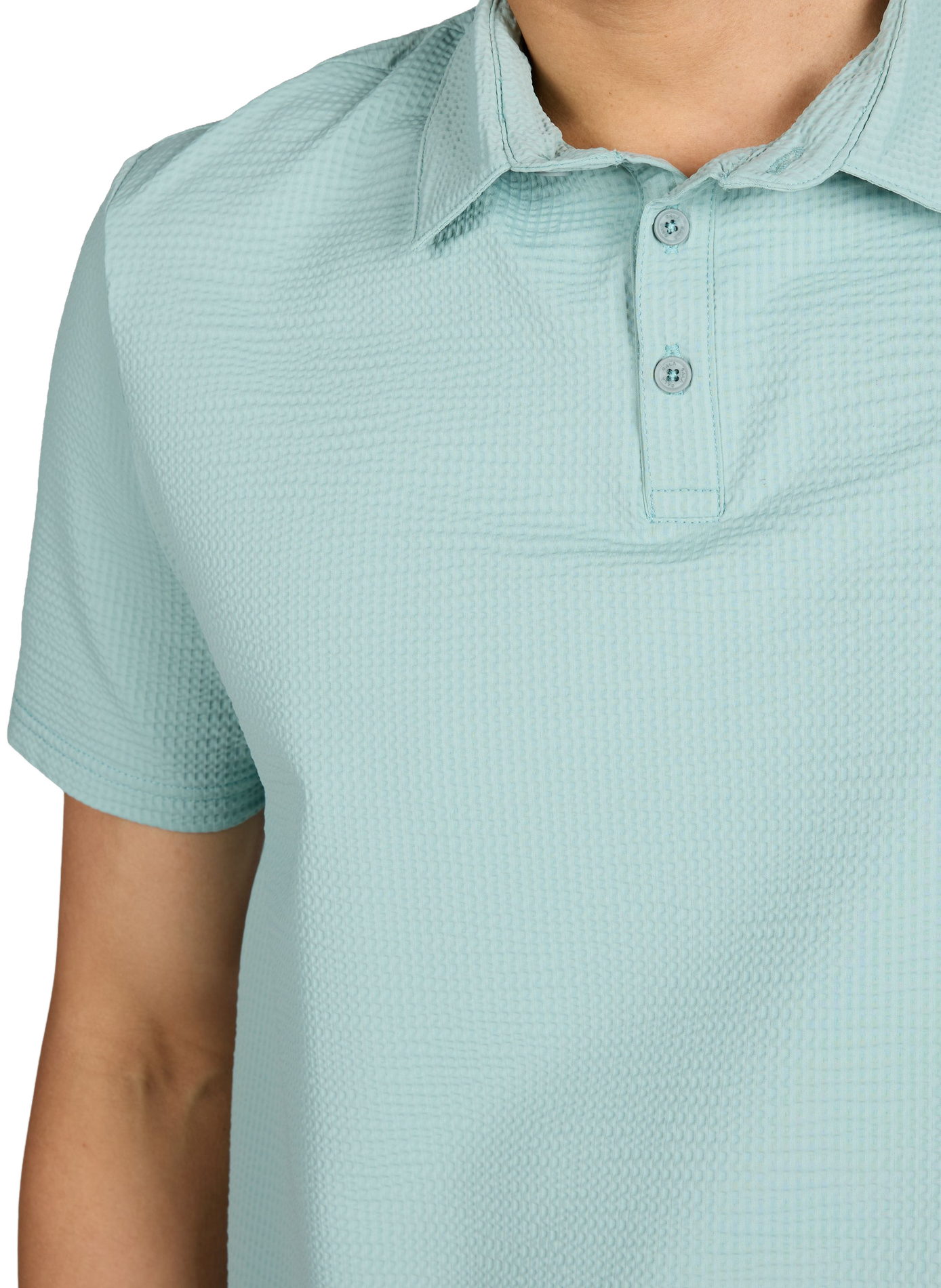 Short-sleeved classic collar shirt 1789 CALA Green