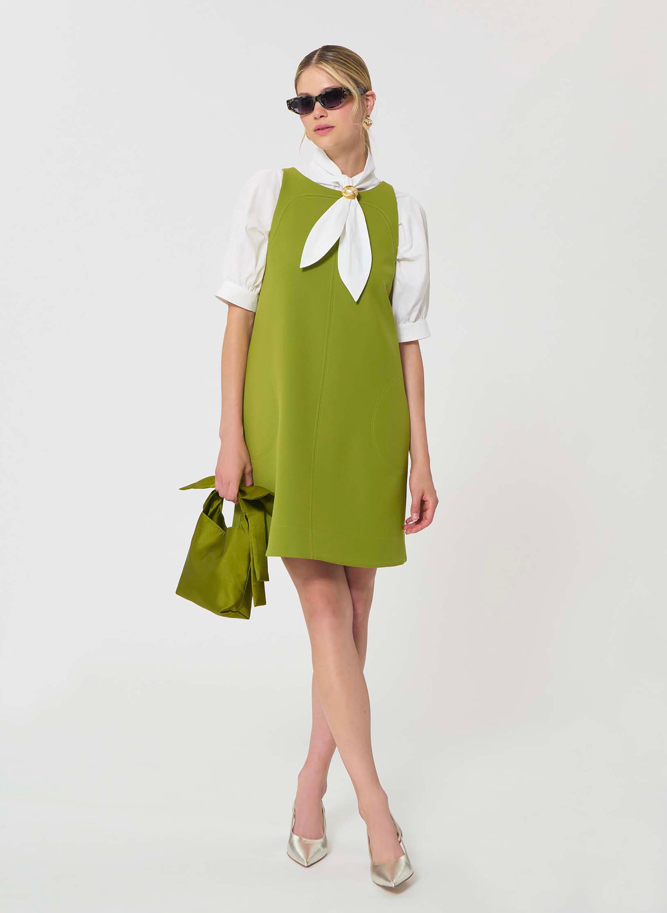 Robe rodney TARA JARMON Vert