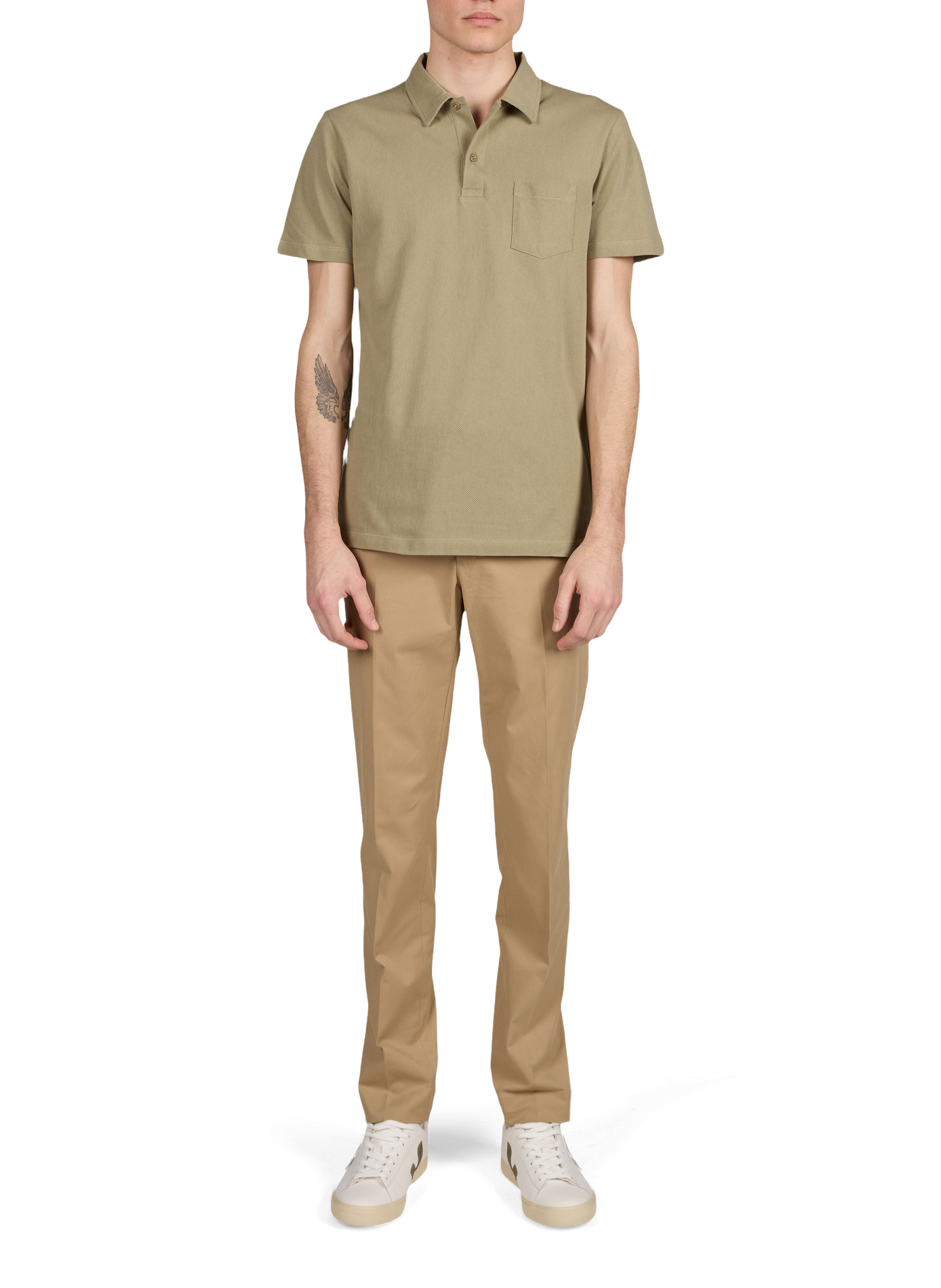 Cotton Riviera Polo Shirt SUNSPEL Green