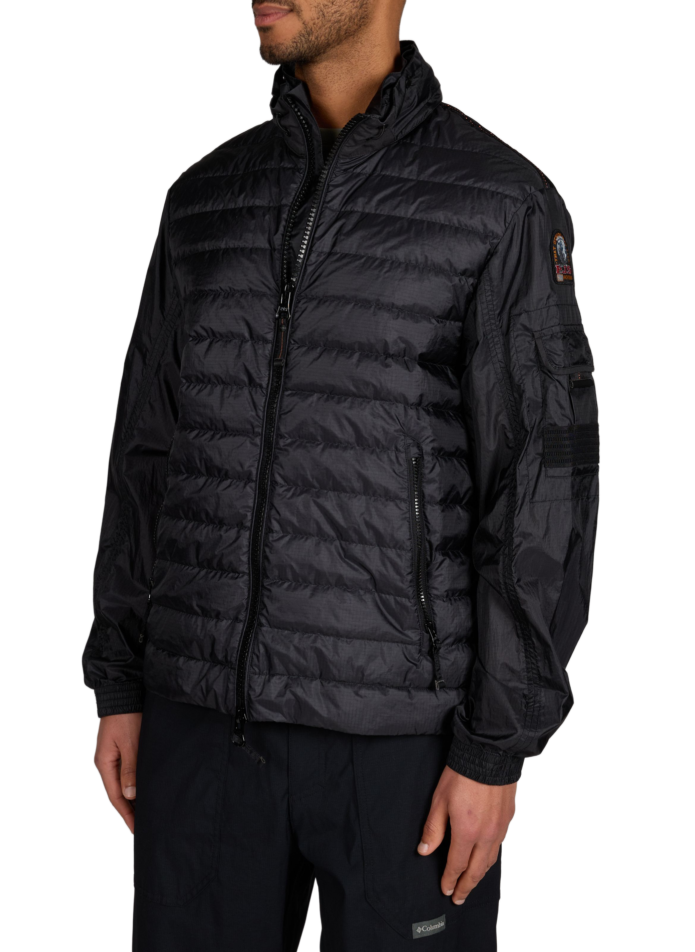 Blouson matelassé Rimo à col montant PARAJUMPERS Noir