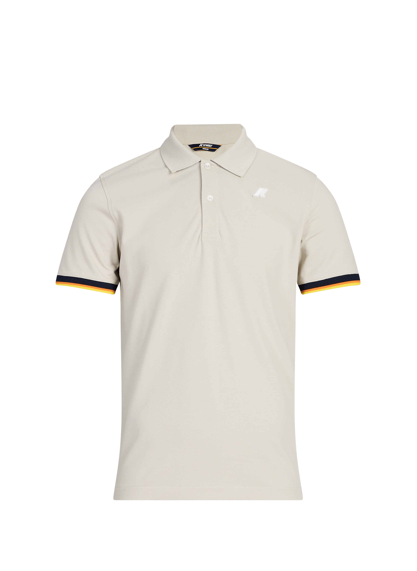  Cotton polo shirt  K-WAY Beige