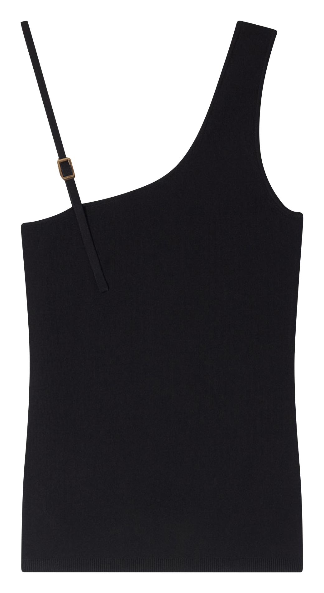 Top asymétrique SANDRO Noir