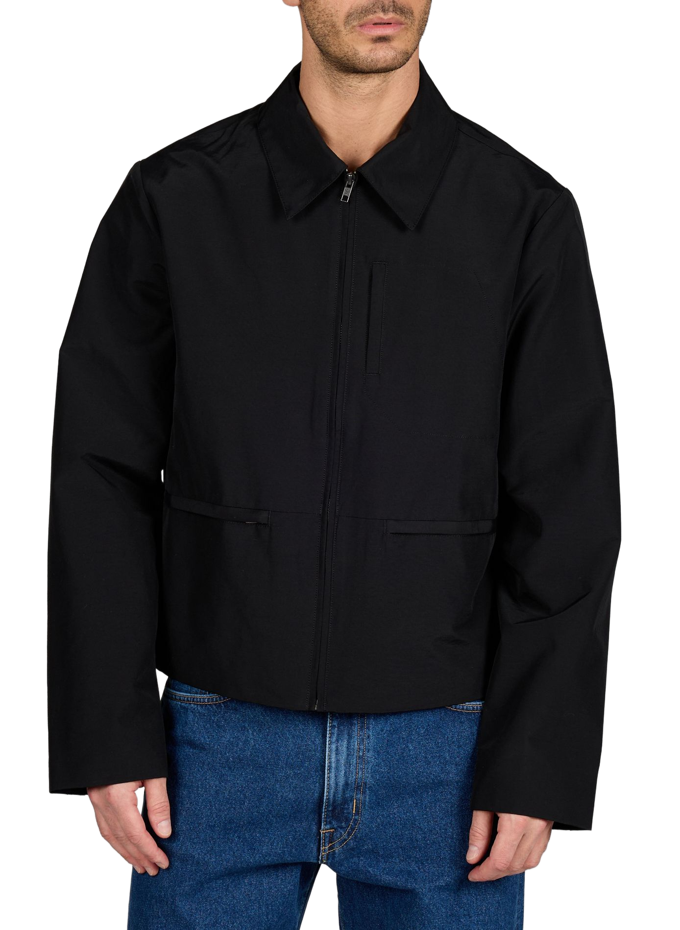 Veste d'exterieur droite ENTIRE STUDIOS Noir