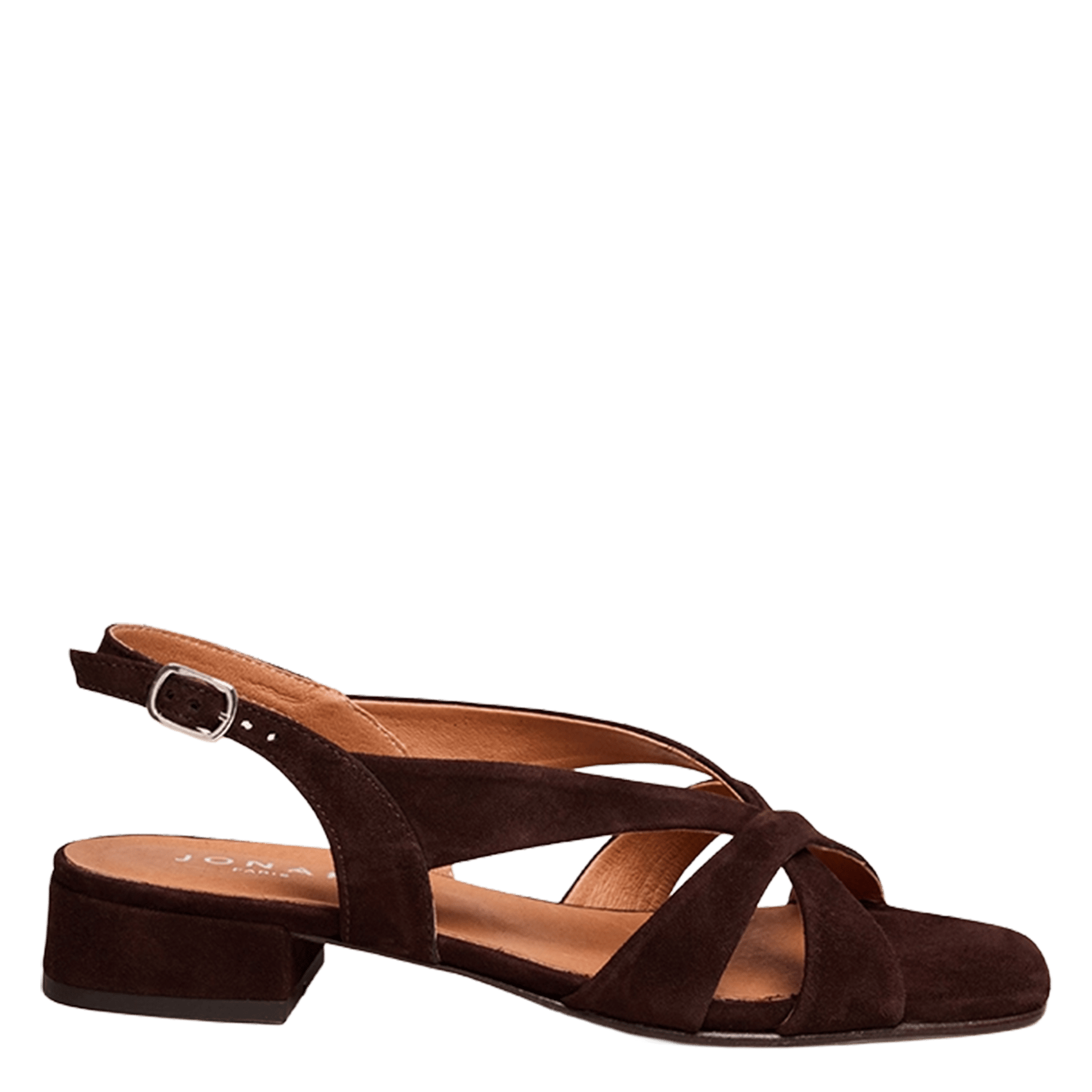 Sandales en cuir alphonse JONAK Marron