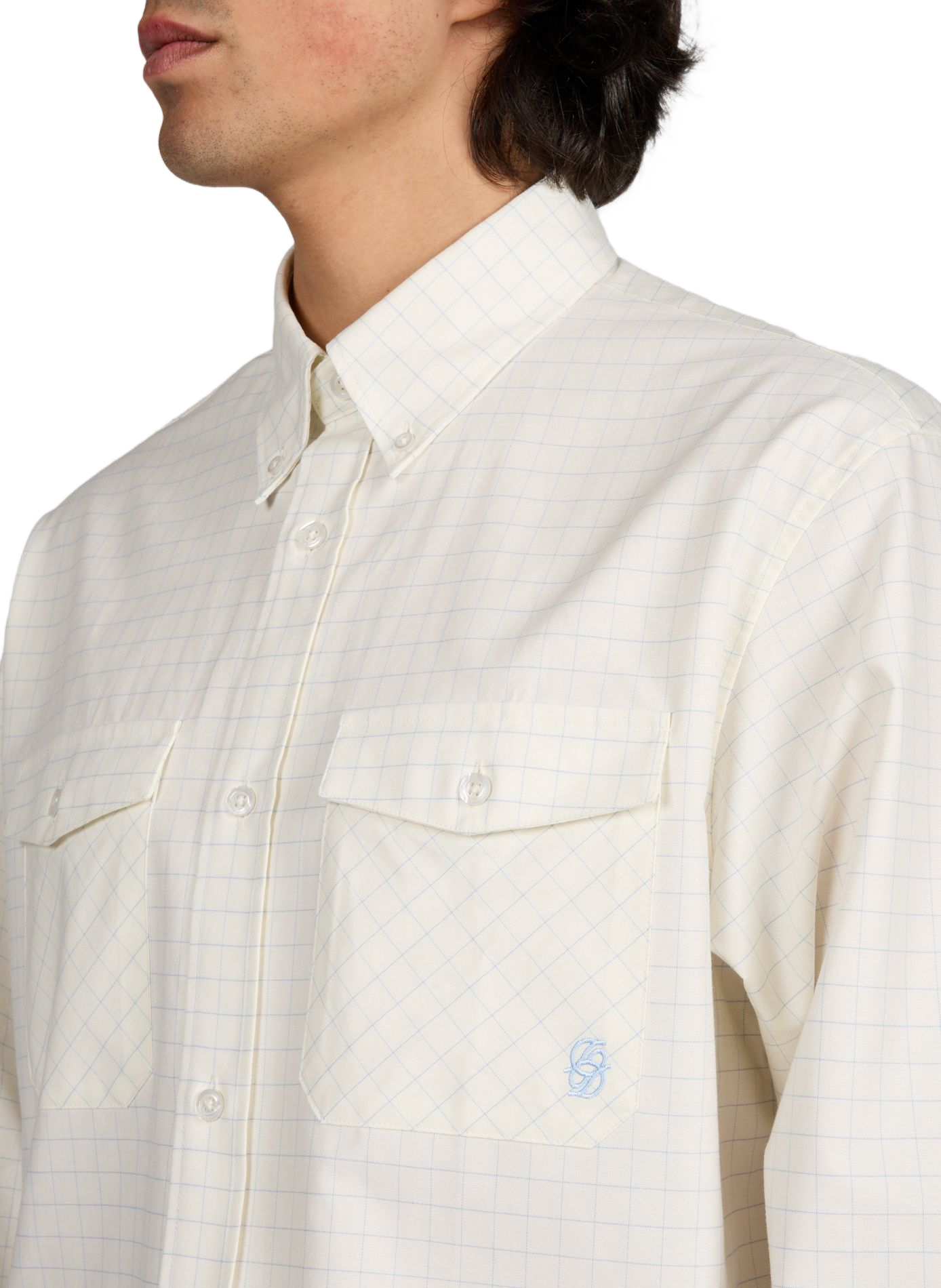 Camicia in cotone DROLE DE MONSIEUR Blu