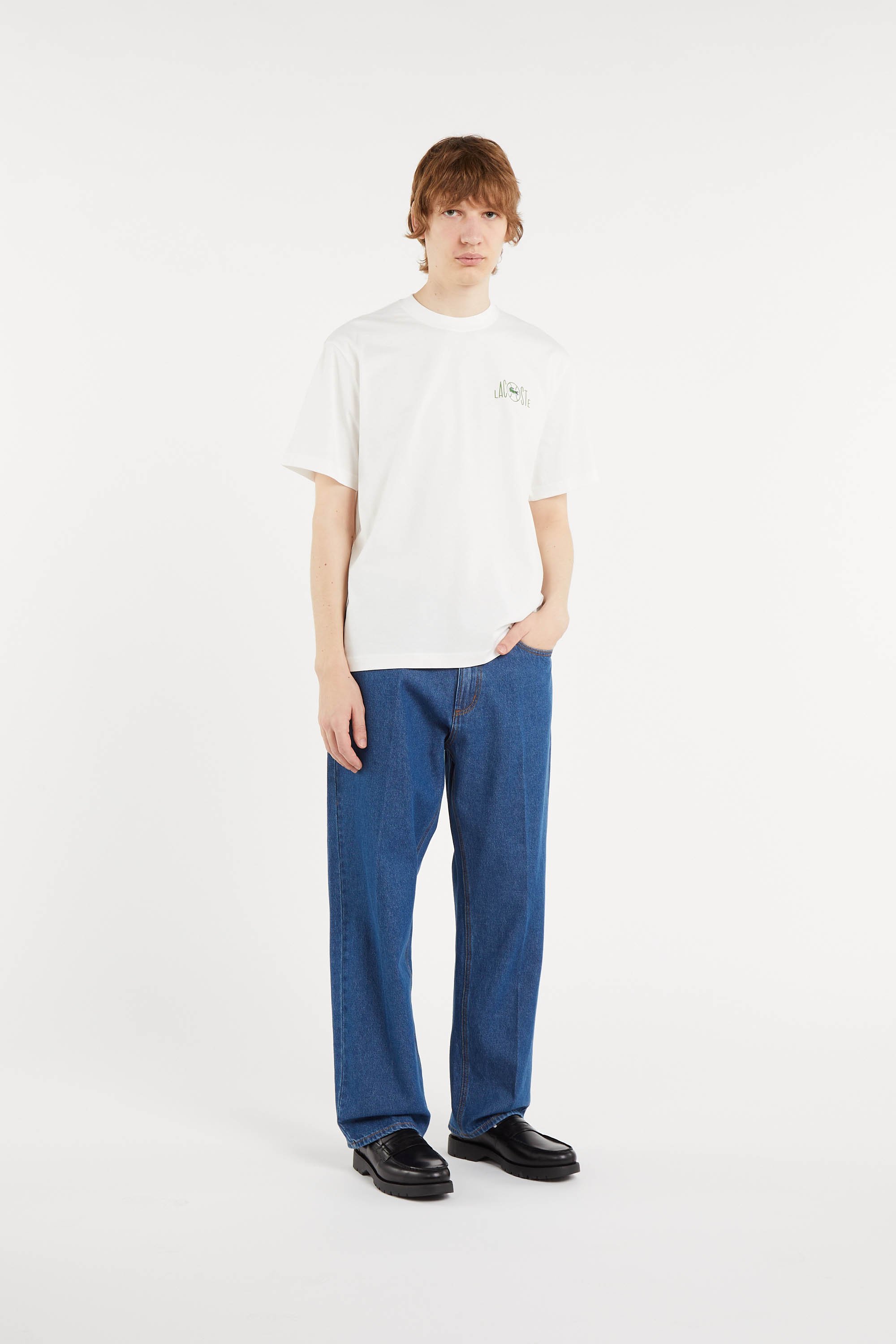 T-shirt tee-shirt LACOSTE Blanc