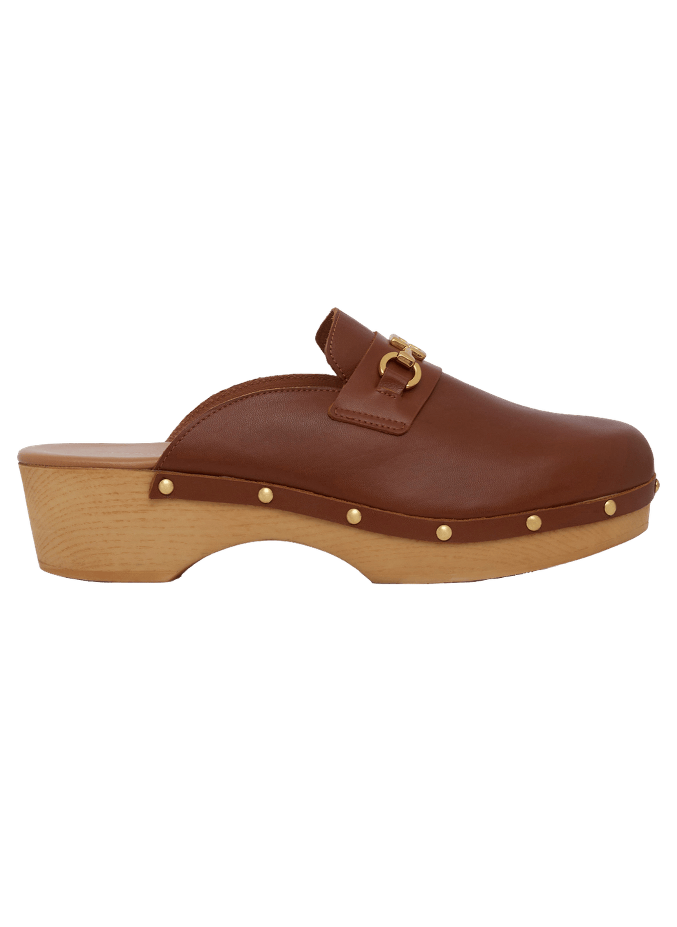 Sabots à semelles compensées - elena GERARD DAREL Marron