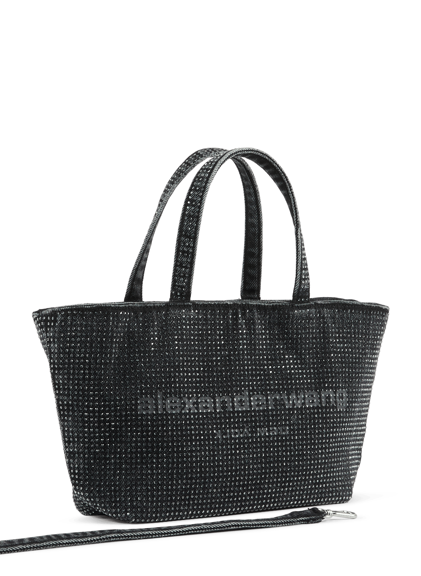 Cotton handbag ALEXANDER WANG Grey