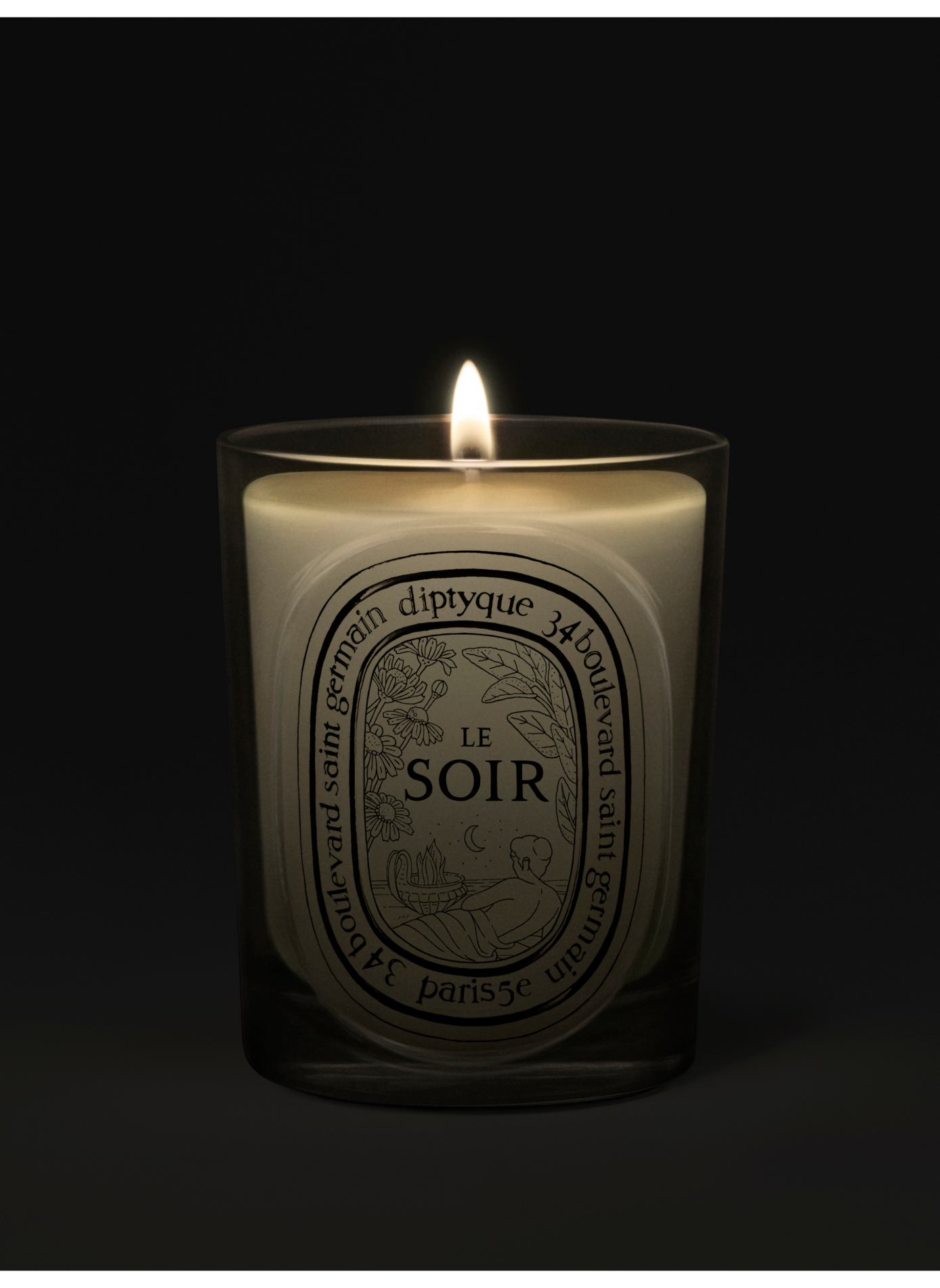 Le Soir - Bougie Parfumée DIPTYQUE No color