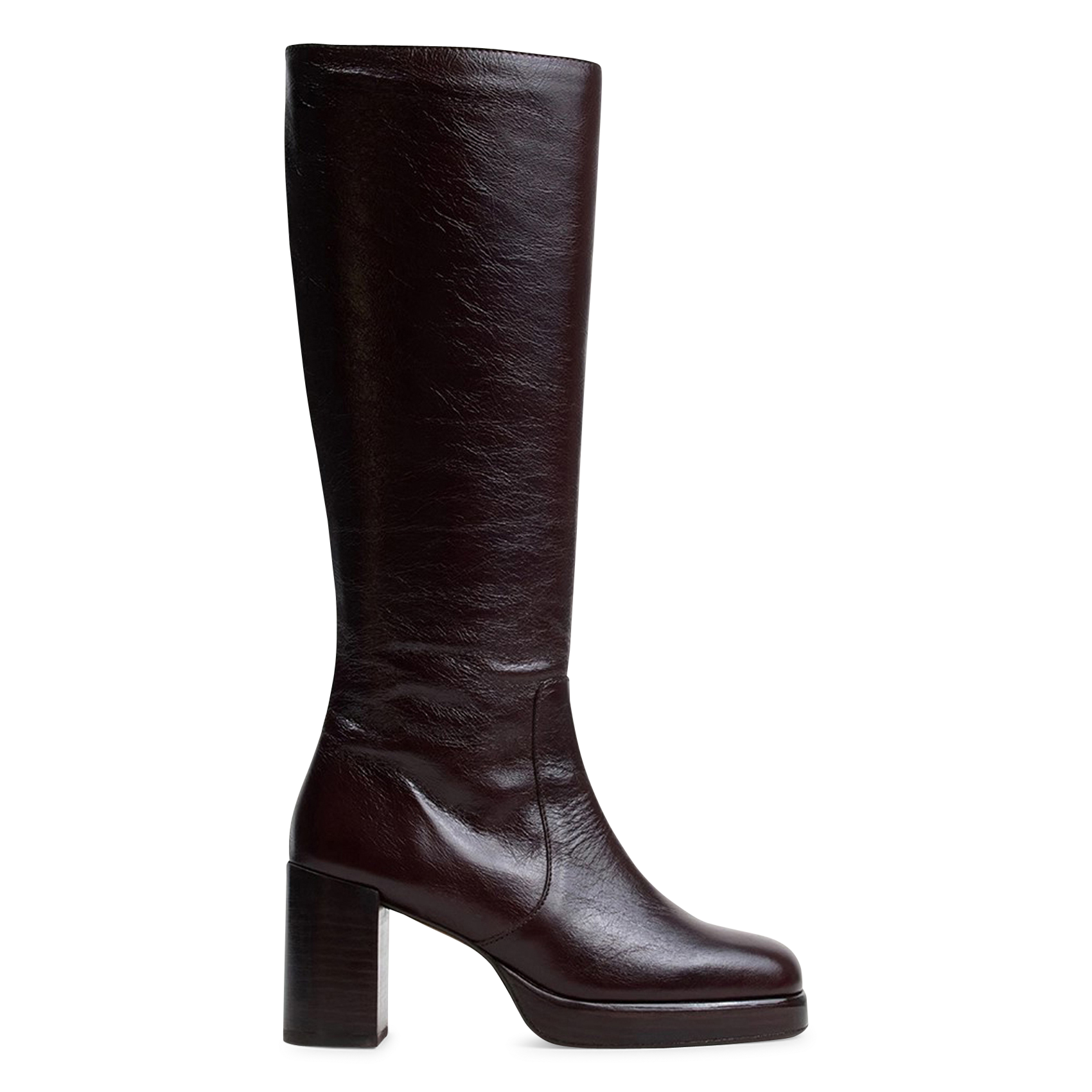 Bottes en cuir bam JONAK Marron