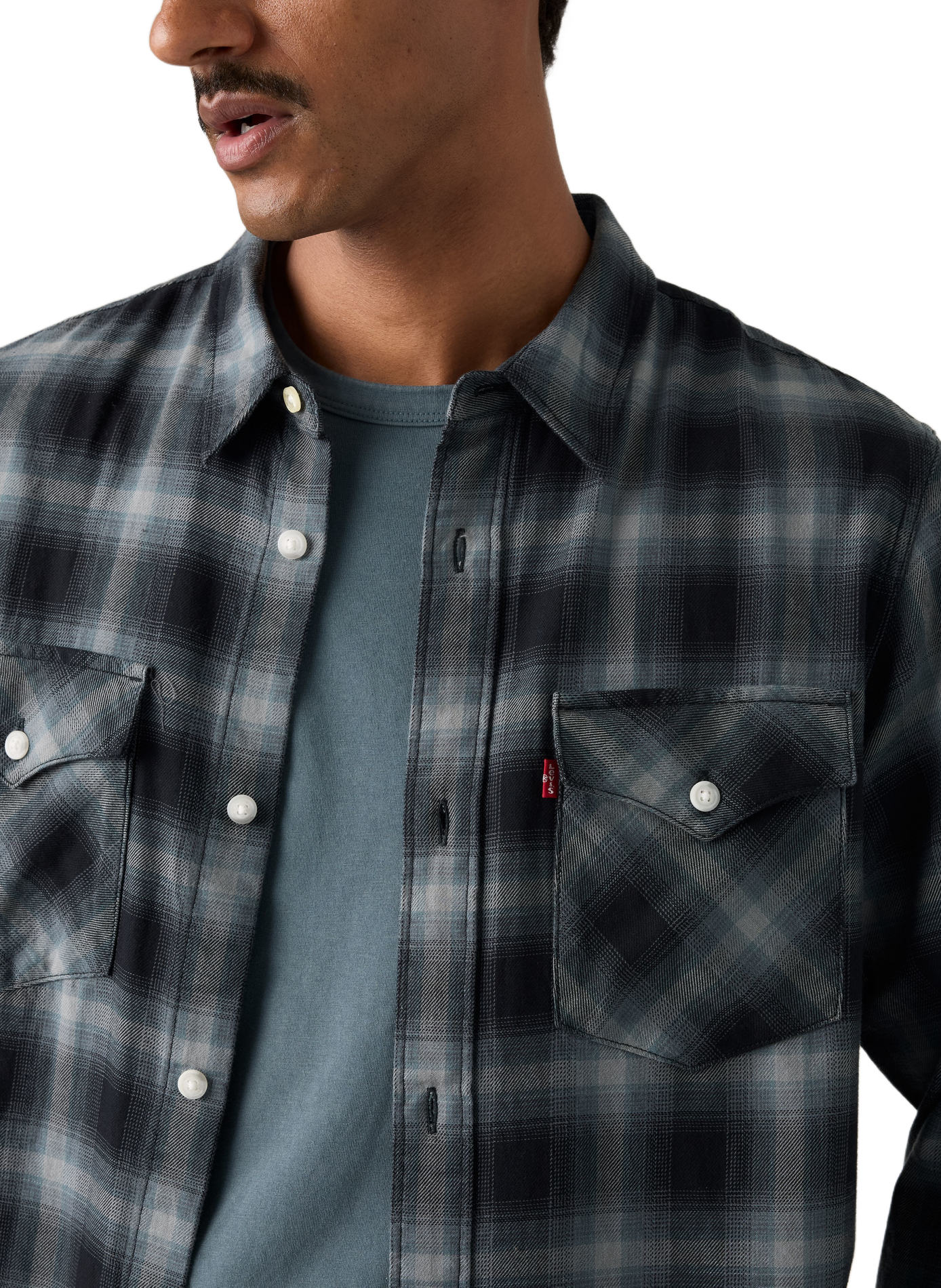 Striped cotton Shirt LEVI'S Black