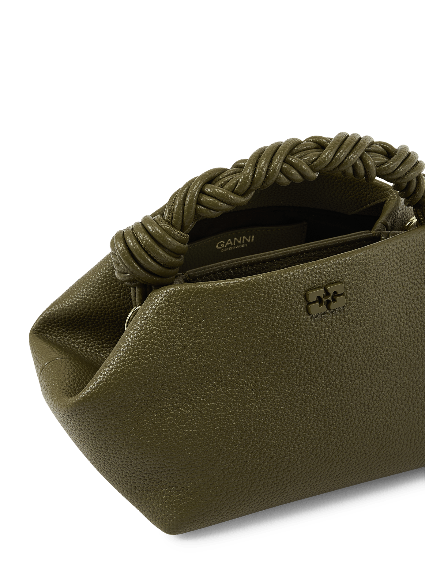 Sac à main GANNI Kaki