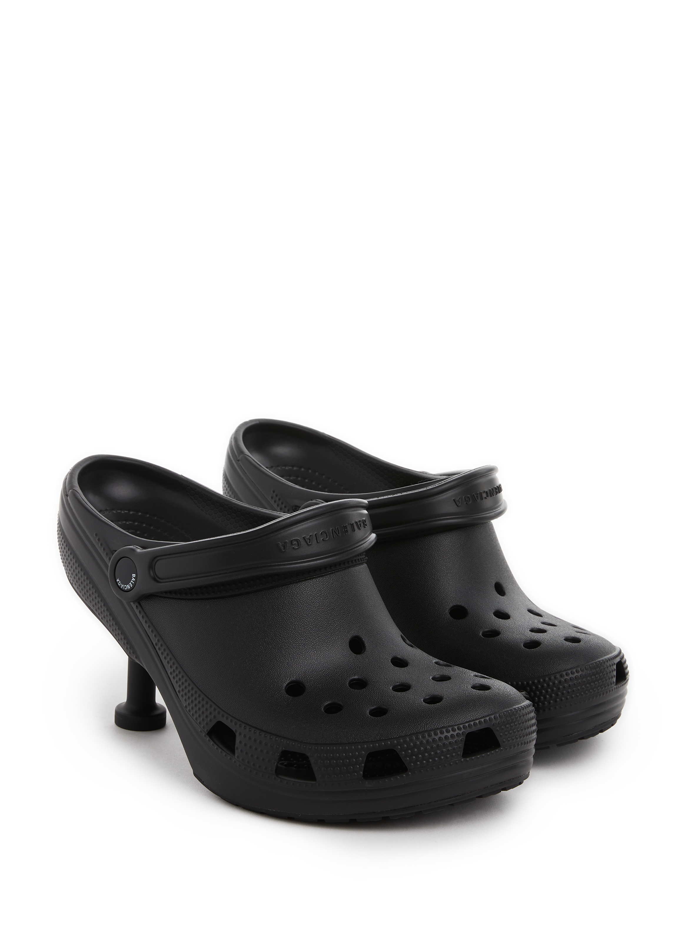 Sandales Crocs Madame 80Mm en cuir