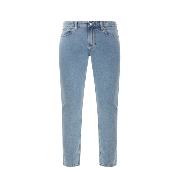 Calvin Klein Slim-fit Tapered Jeans In Blue