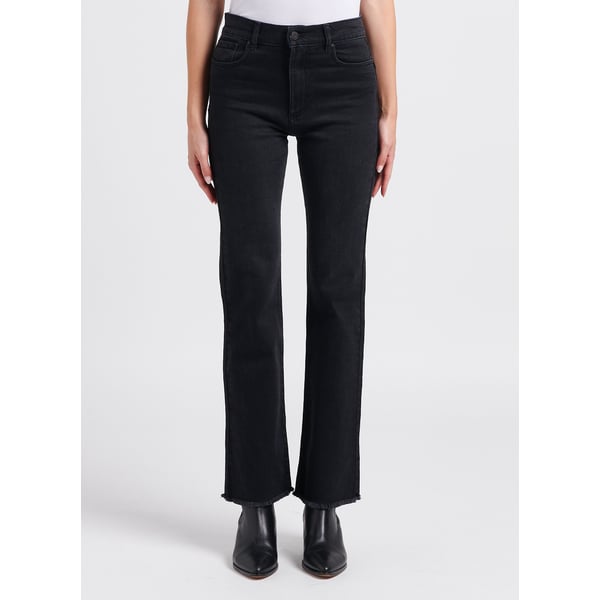 Jean flare en sergé de coton