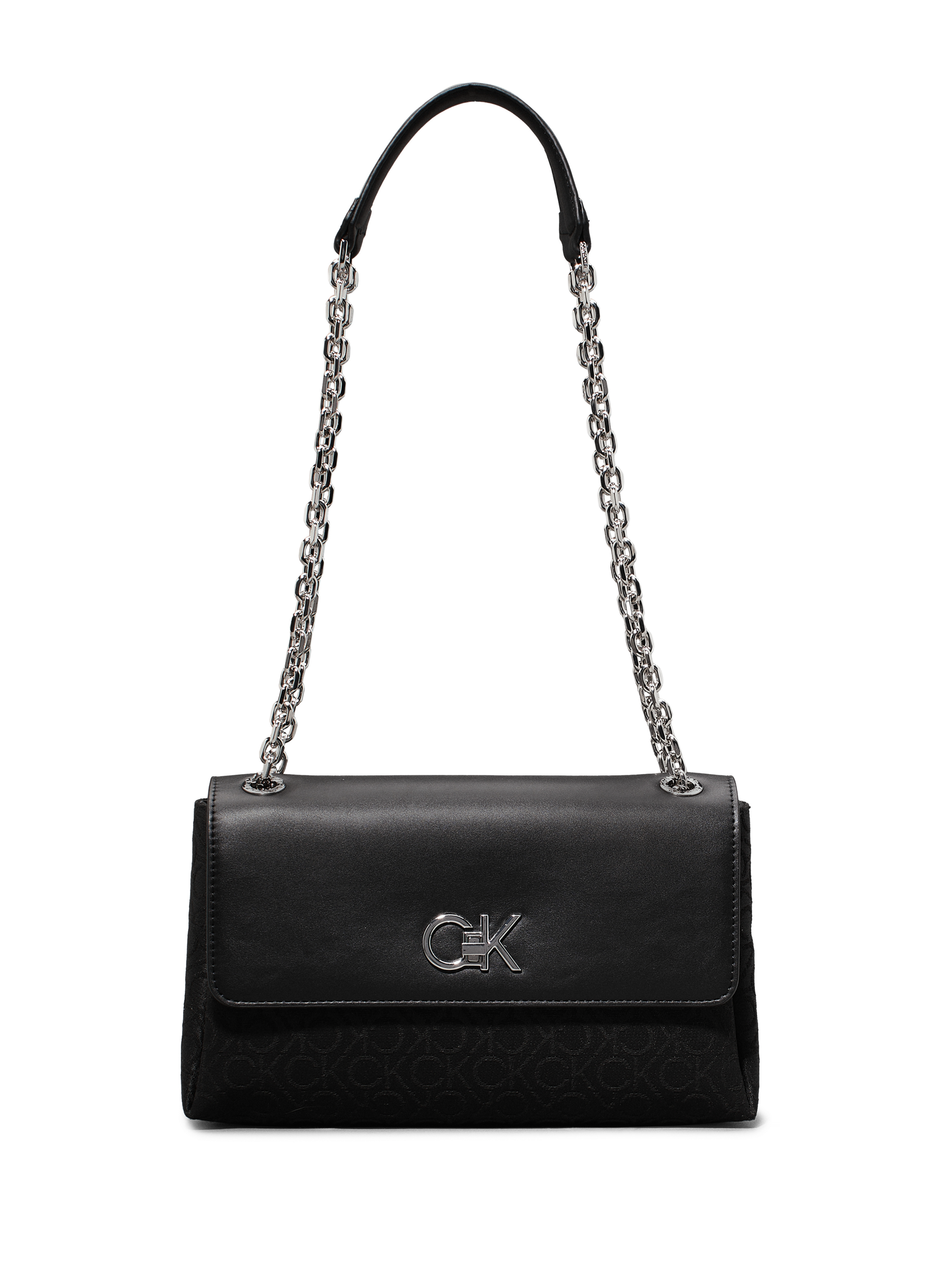 CALVIN KLEIN Re-lock handbag Black