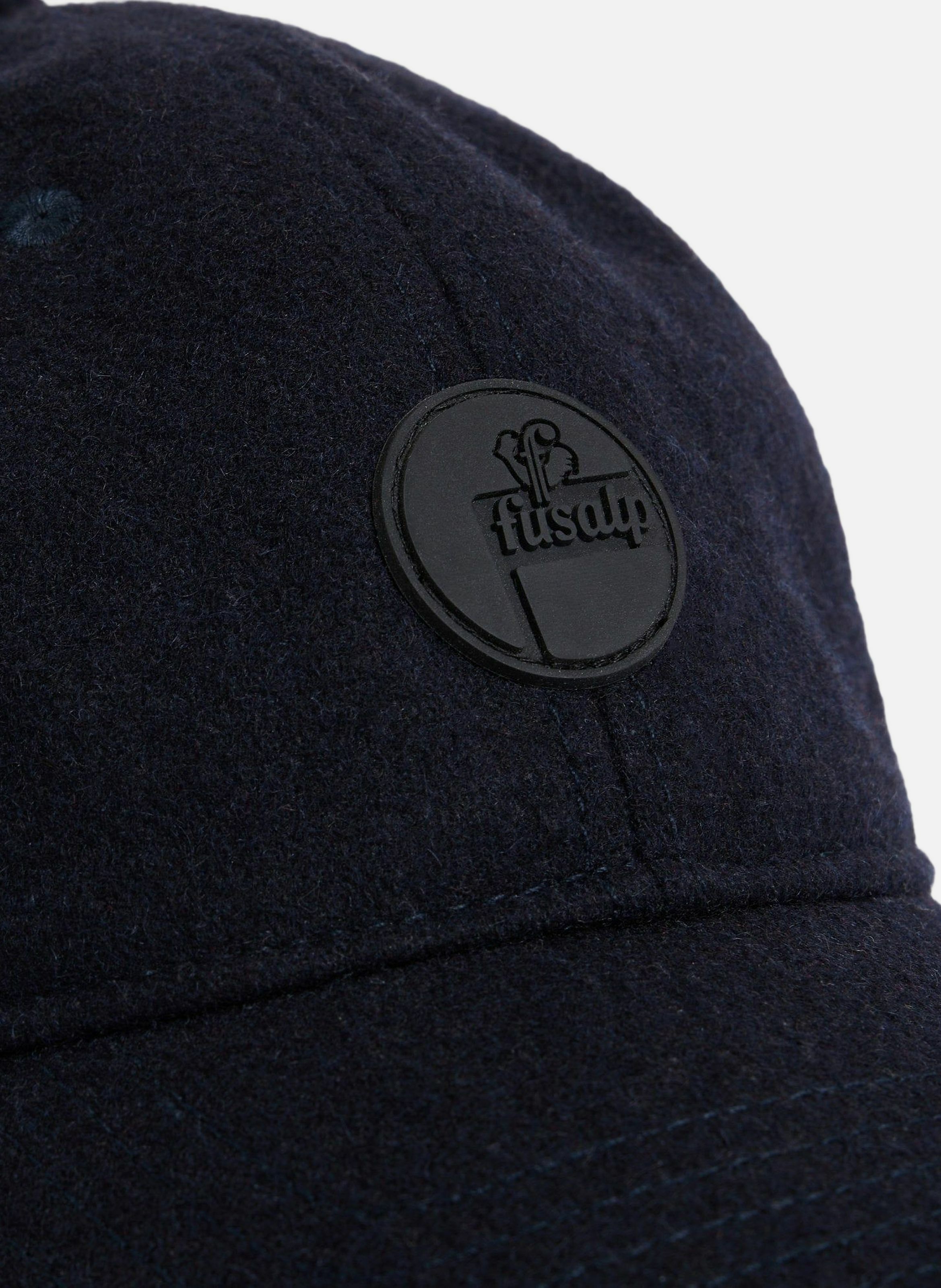 Casquette wool cap laine FUSALP Bleu