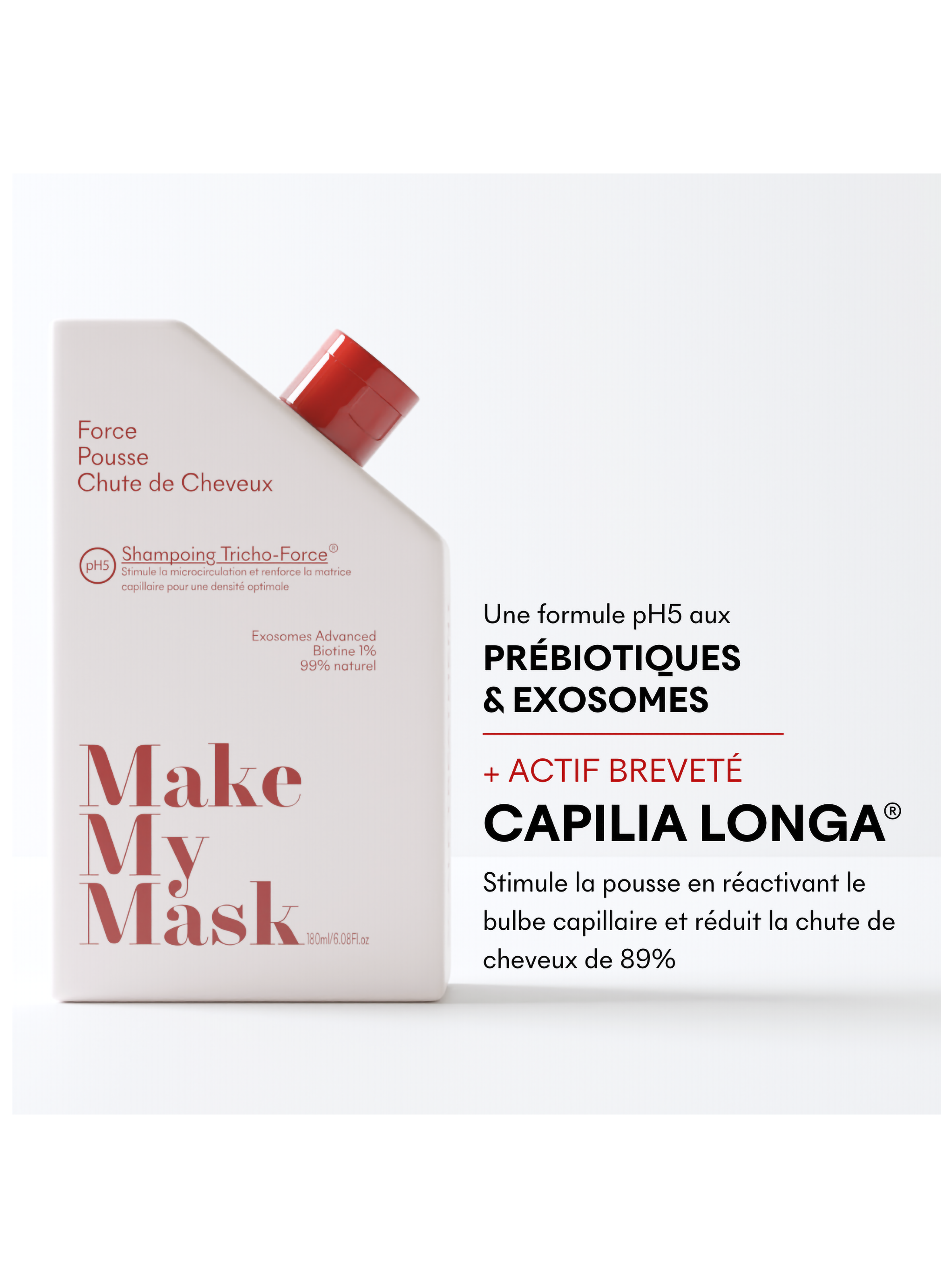 Tricho-Force Shampoo MAKE MY MASK No color