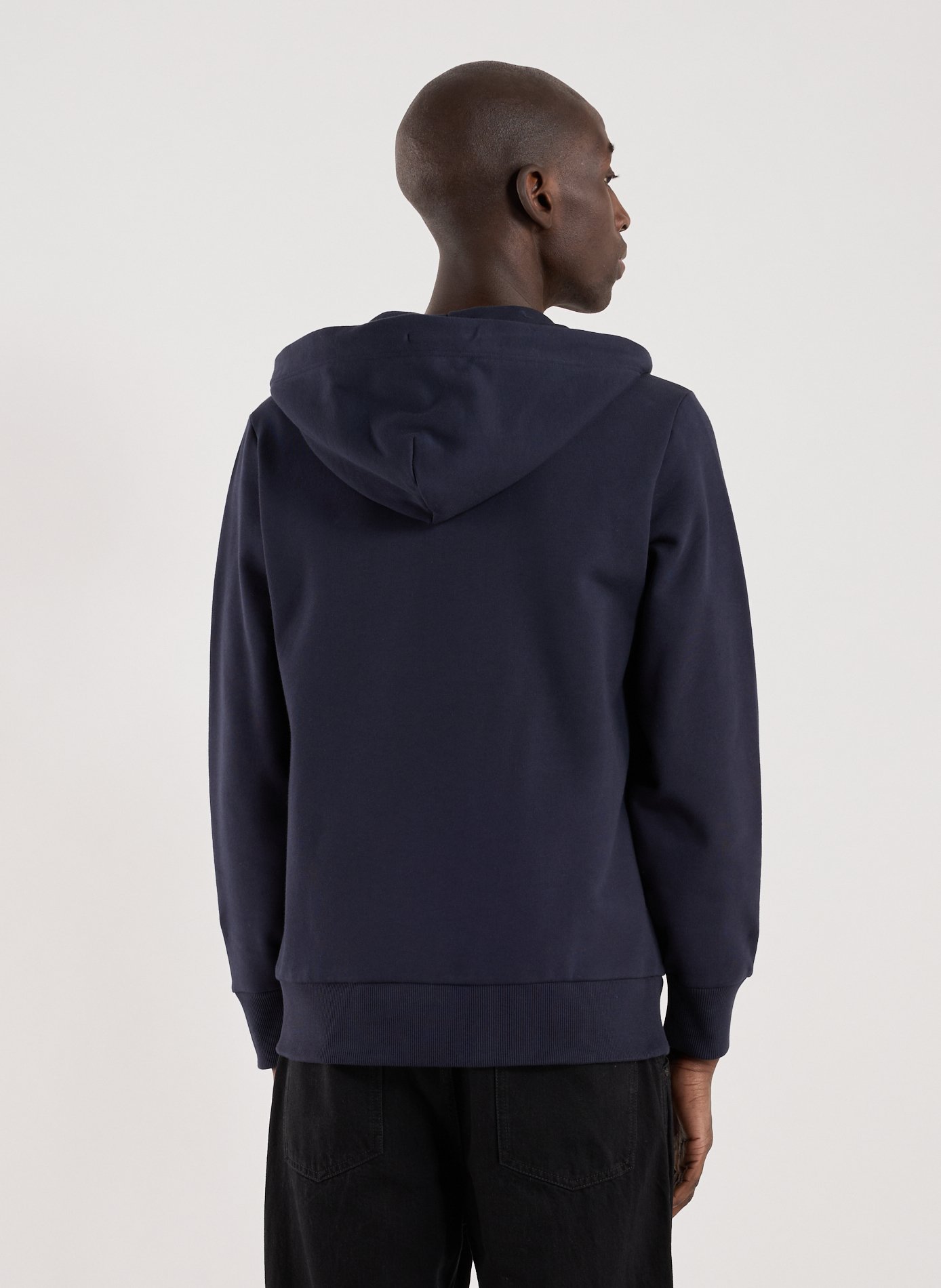 Hoodie en coton GANT Bleu