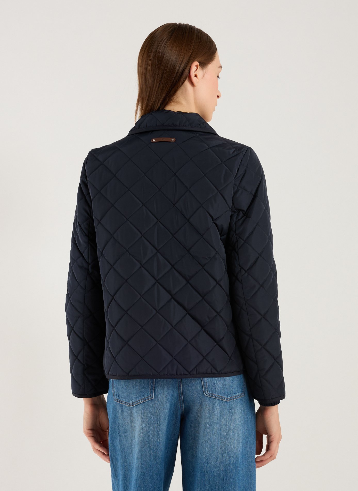 Veste matelassée droite  LAUREN Bleu